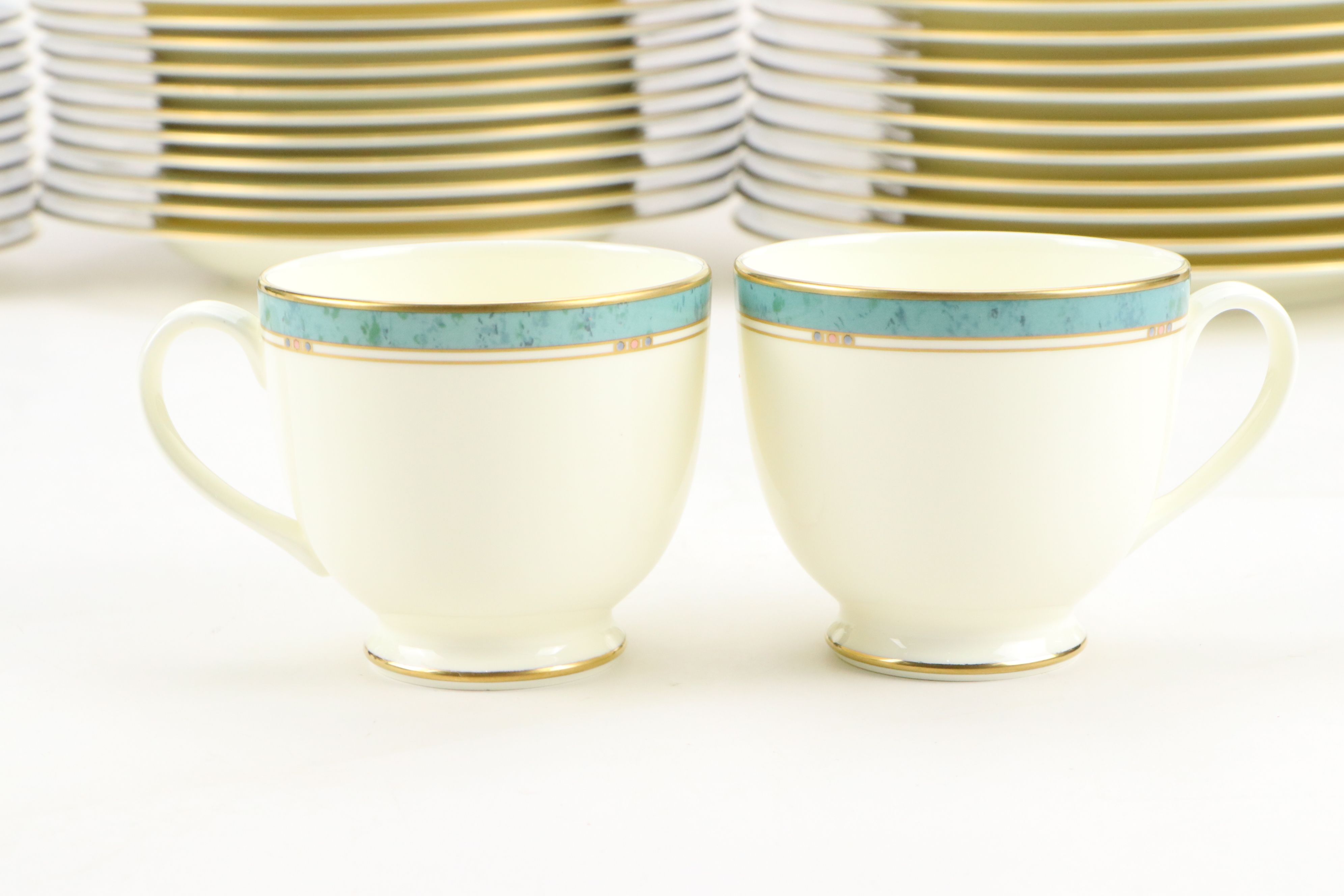 Pfaltzgraff Bone China "Patina" Dinnerware and Serving Pieces, 1991–1995