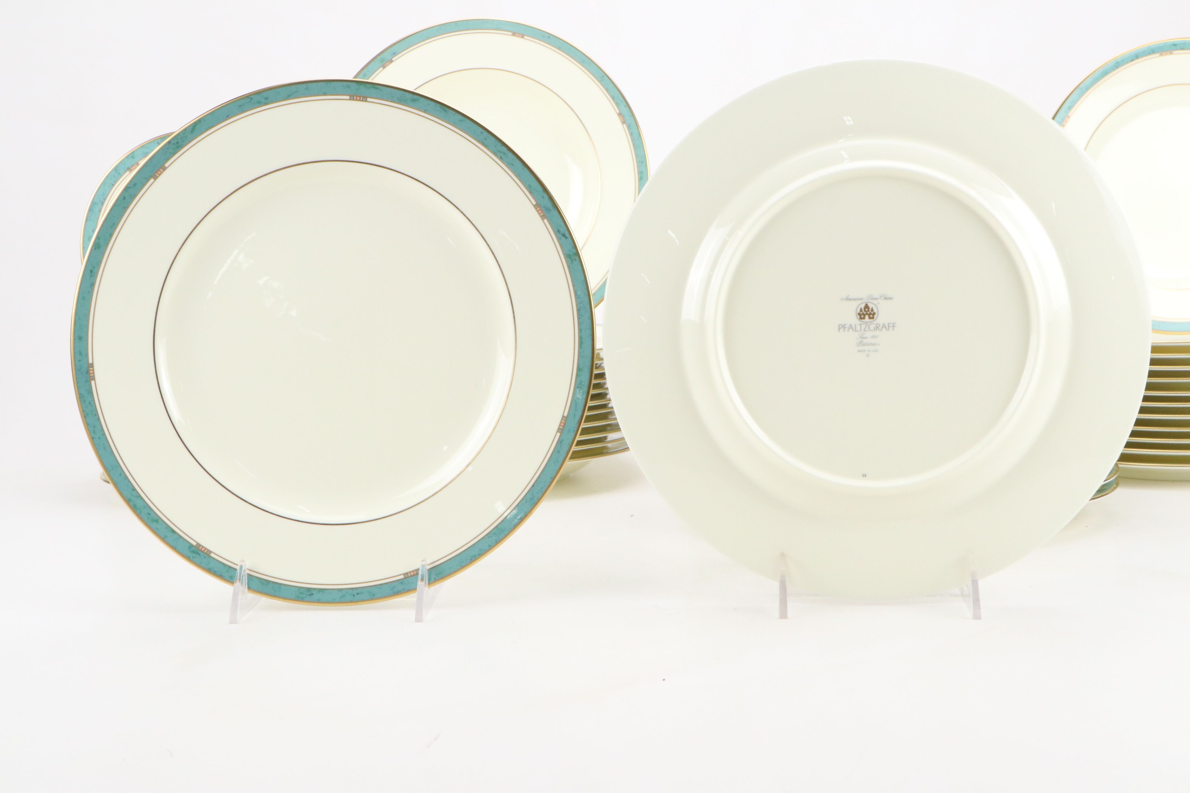 Pfaltzgraff Bone China "Patina" Dinnerware and Serving Pieces, 1991–1995