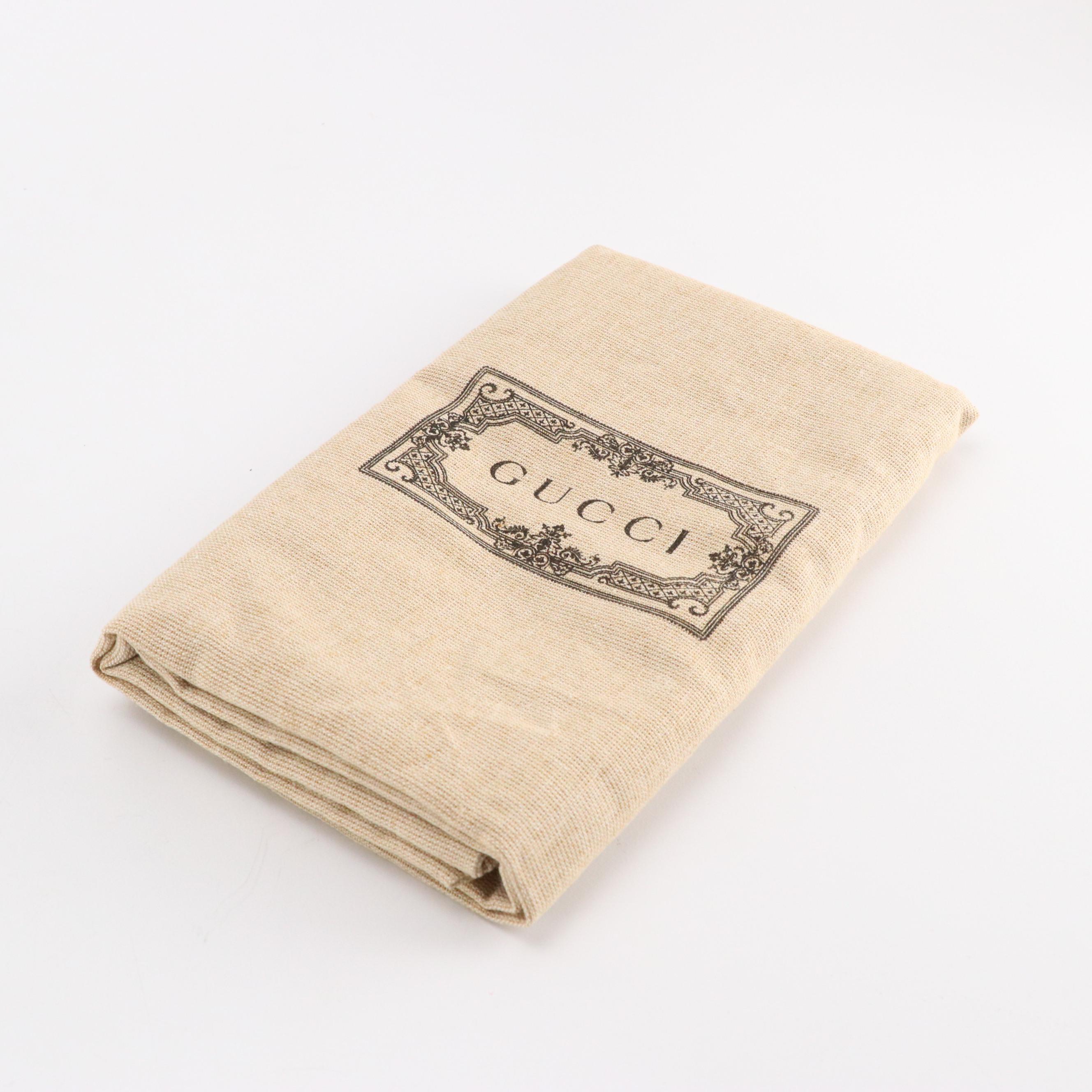 Gucci Kids Small Bucket Bag in Teal Blue GG Perforated Rubber