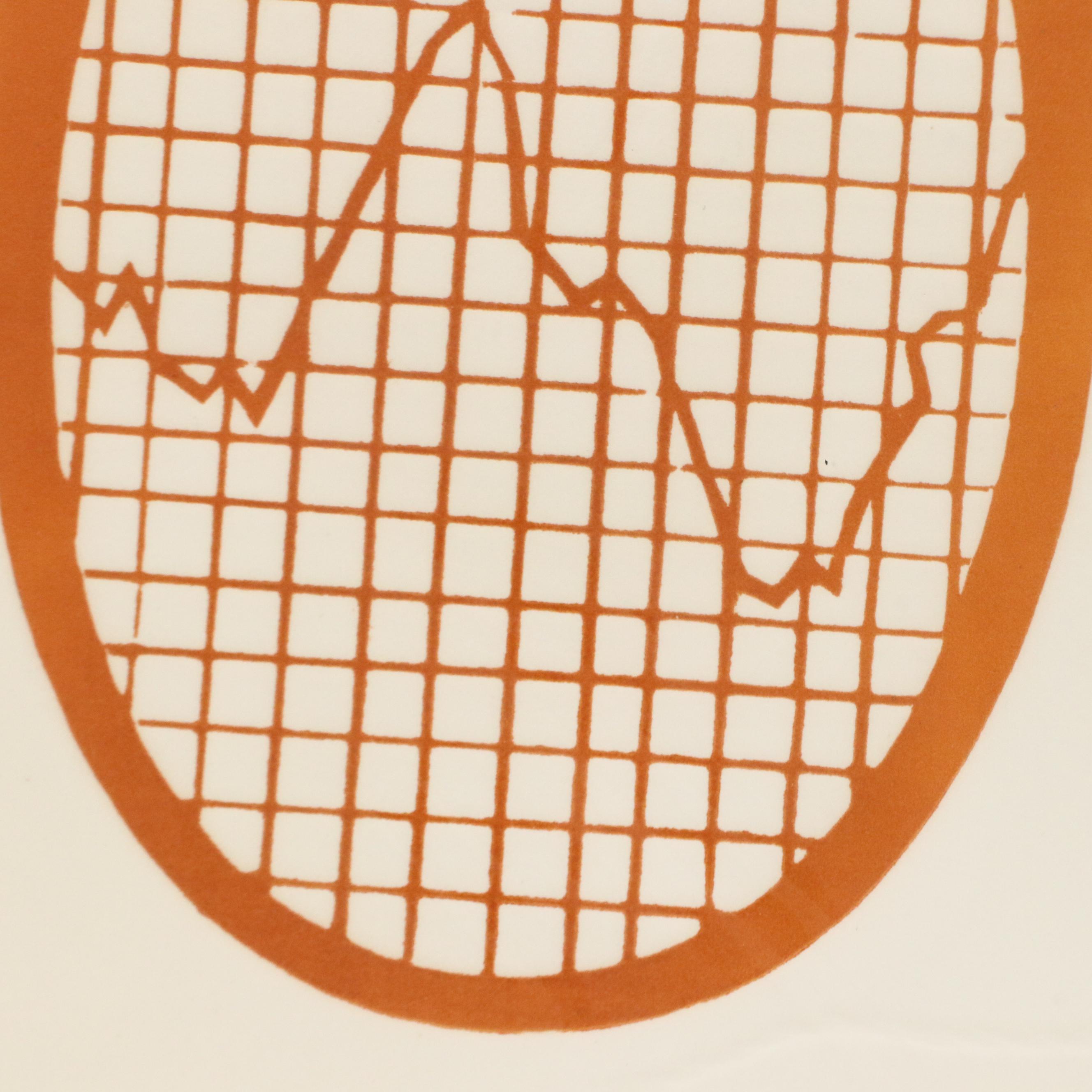 Jean Sariano Color Etching "Rackets"