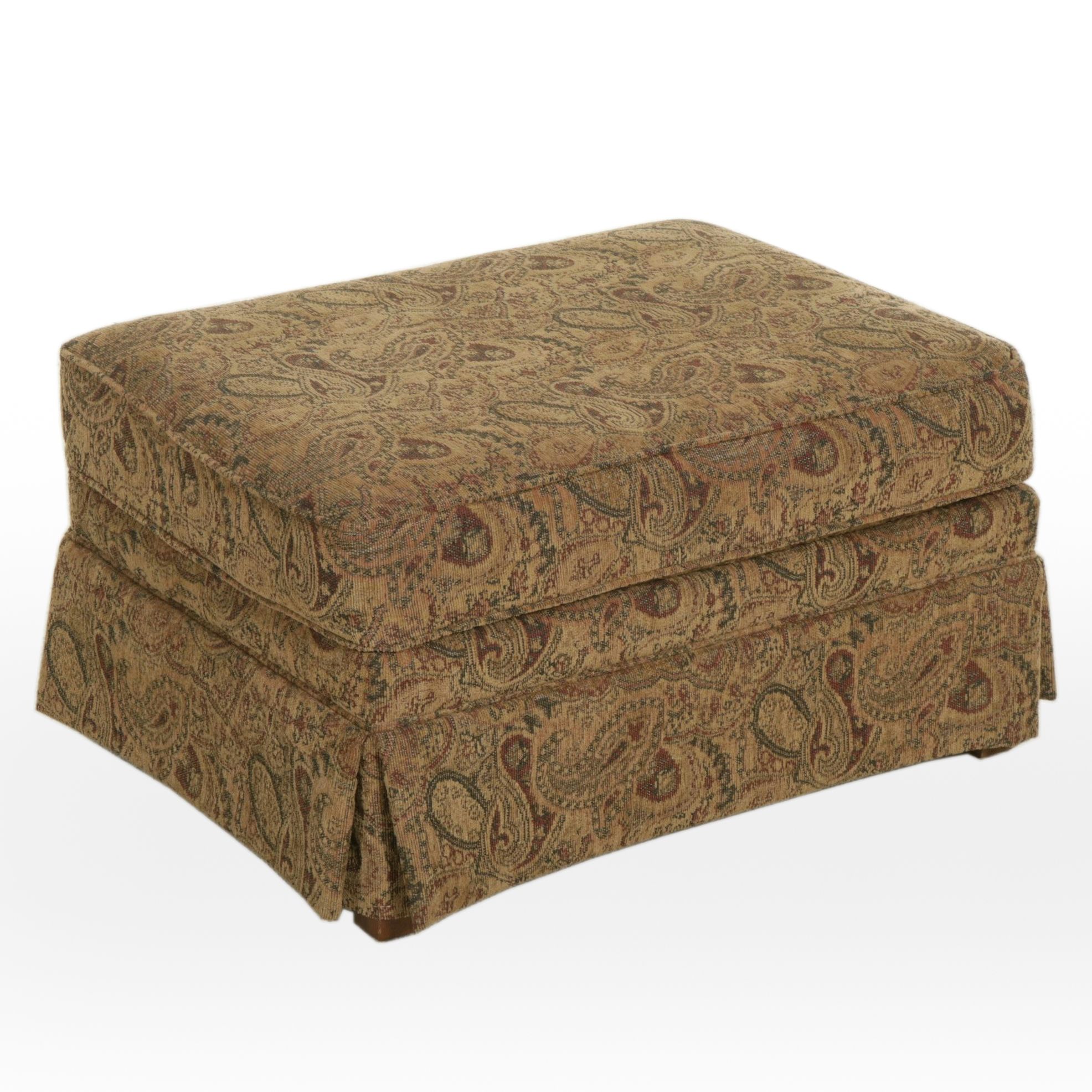 Upholstered Ottoman, Late 20th to 21st Century