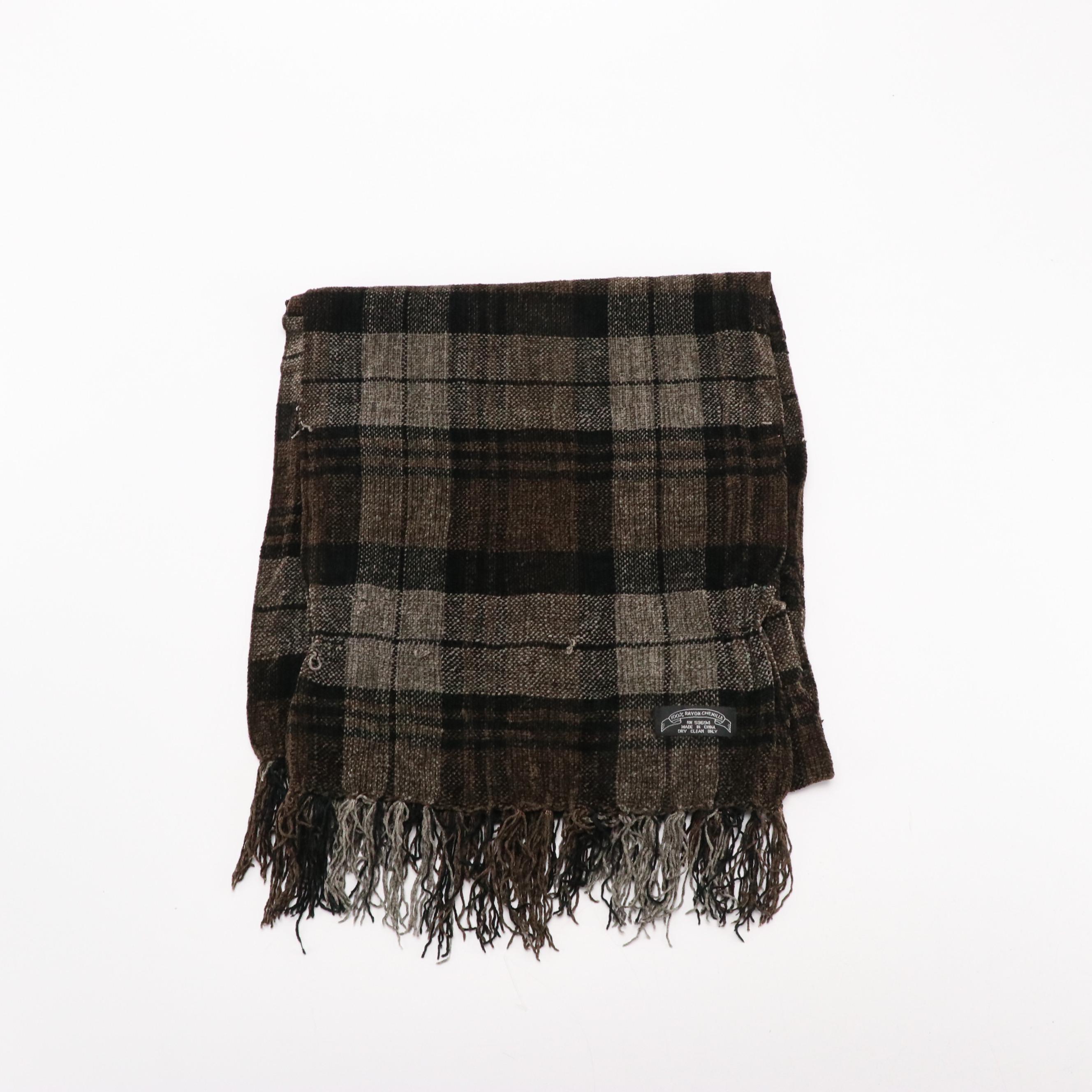 Sacred Threads Wool Shawl, Richard Cox Woven Cotton Fringe Scarf, Other Scarf