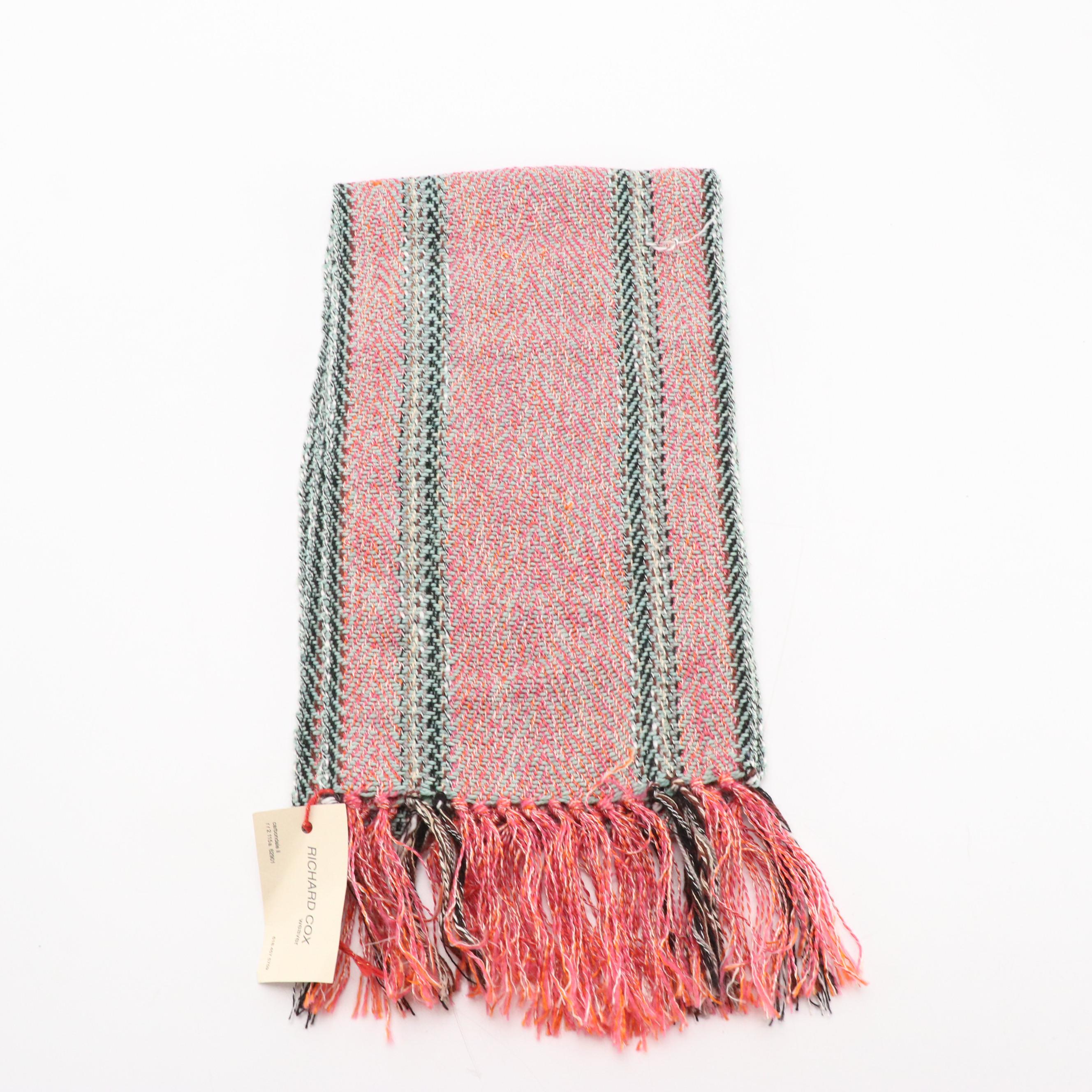 Sacred Threads Wool Shawl, Richard Cox Woven Cotton Fringe Scarf, Other Scarf