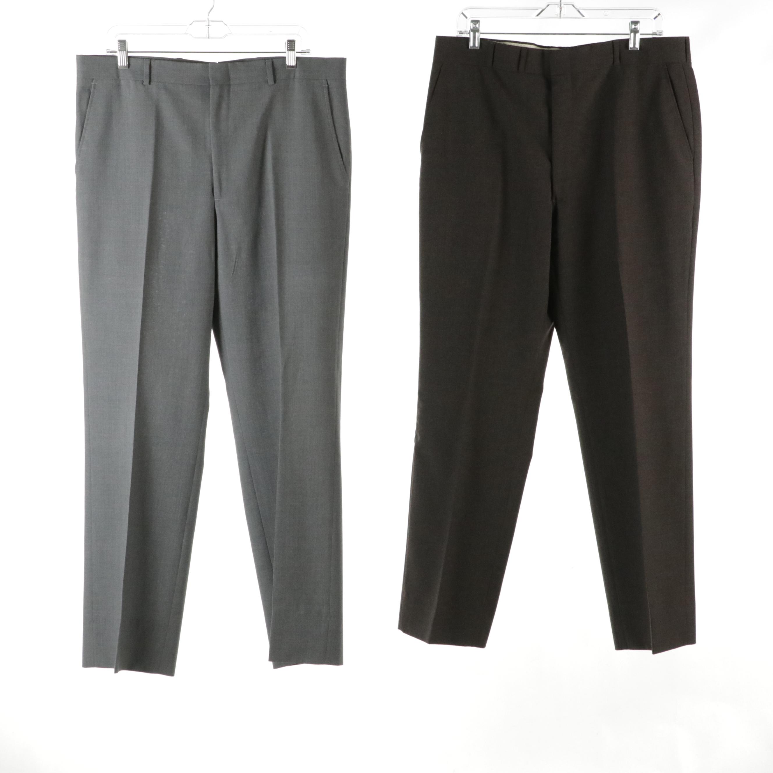 Men's Levy's Worsted Wool and Other Wool Trousers with Jos. A. Bank Wool Blazers