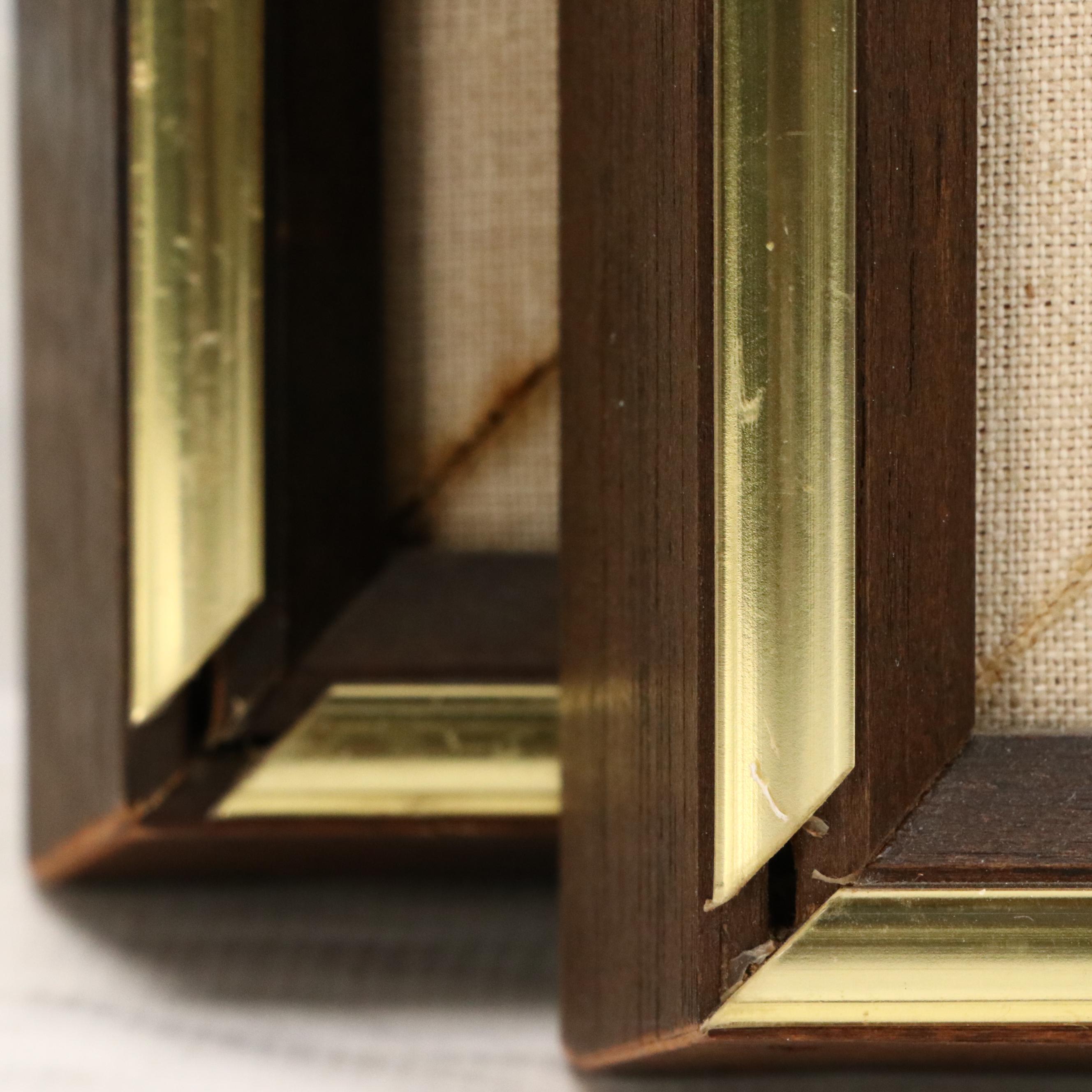 Two Crewel Embroidery Panels With Floral and Bird Motifs, 20th Century