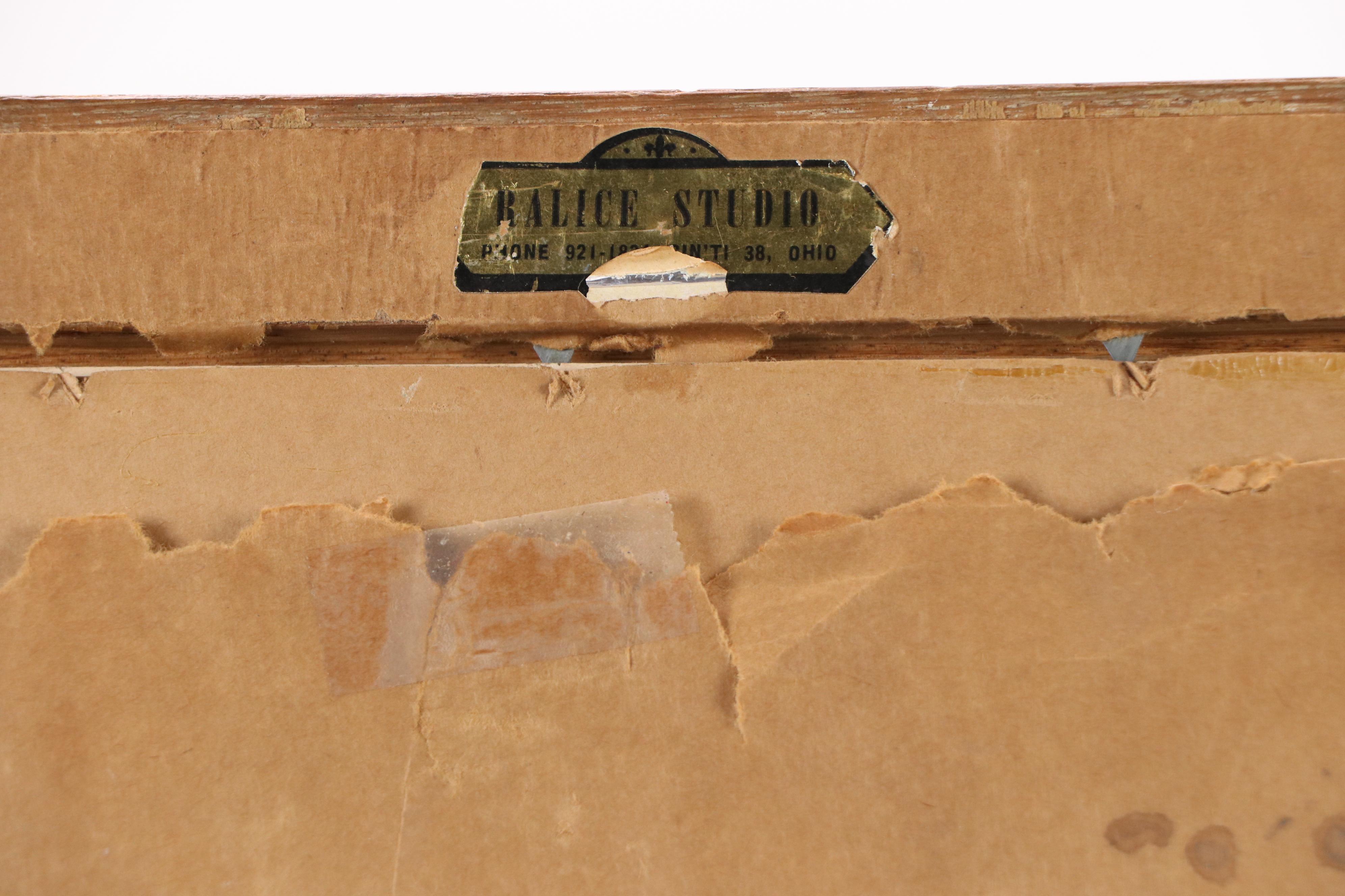 Carl-Alexander von Volborth Oil Painting "Hungarian Peasant," Mid-20th C.