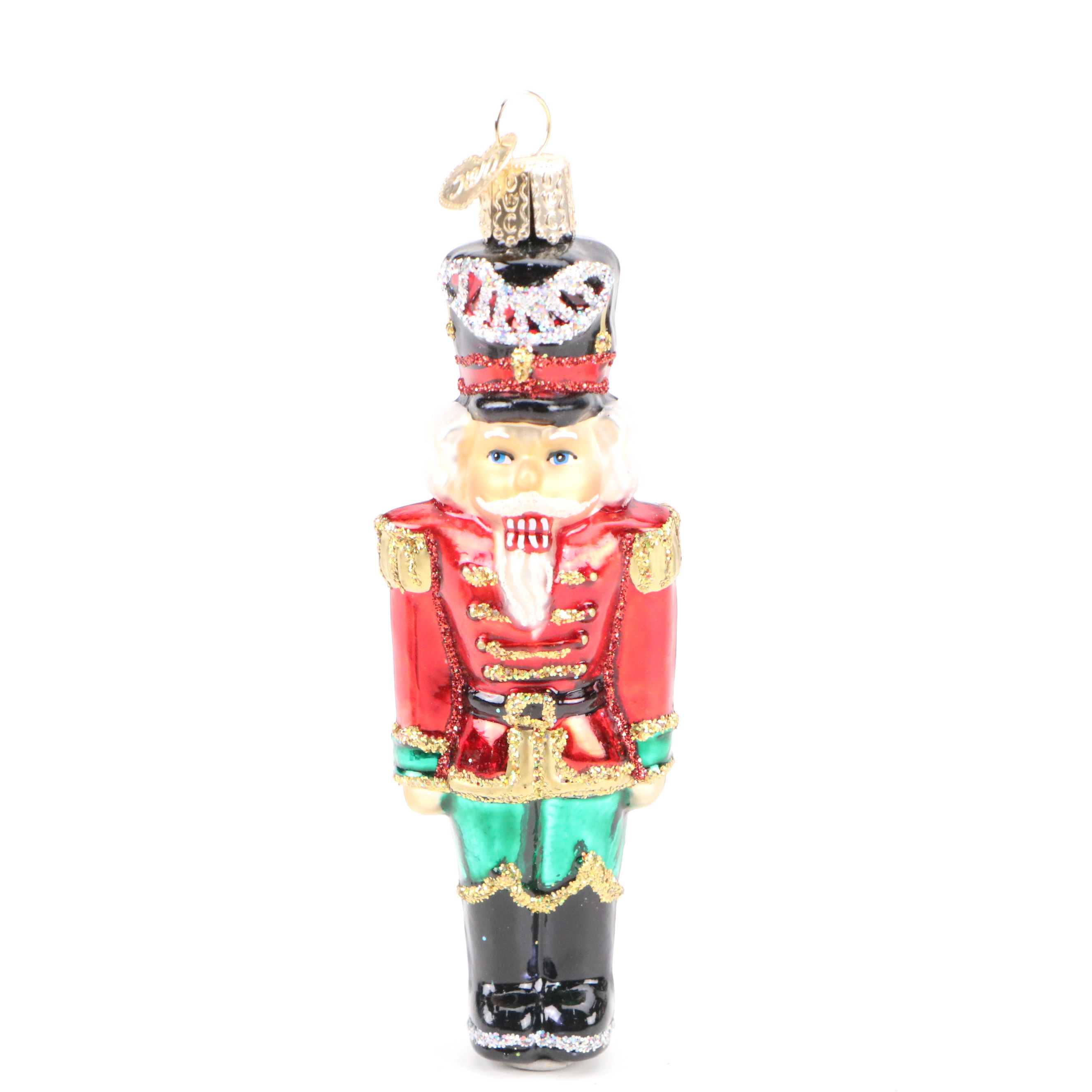 Old World Christmas "Christmas Morning Tree" and Other Glass Ornaments