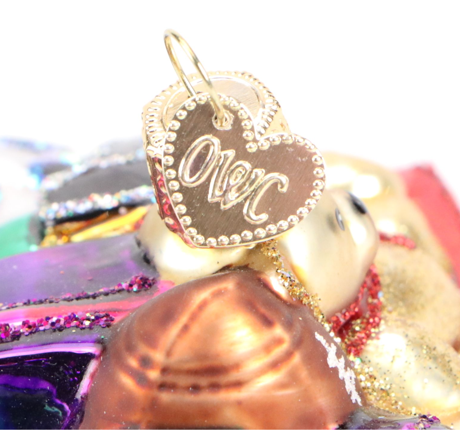 Old World Christmas "Christmas Morning Tree" and Other Glass Ornaments