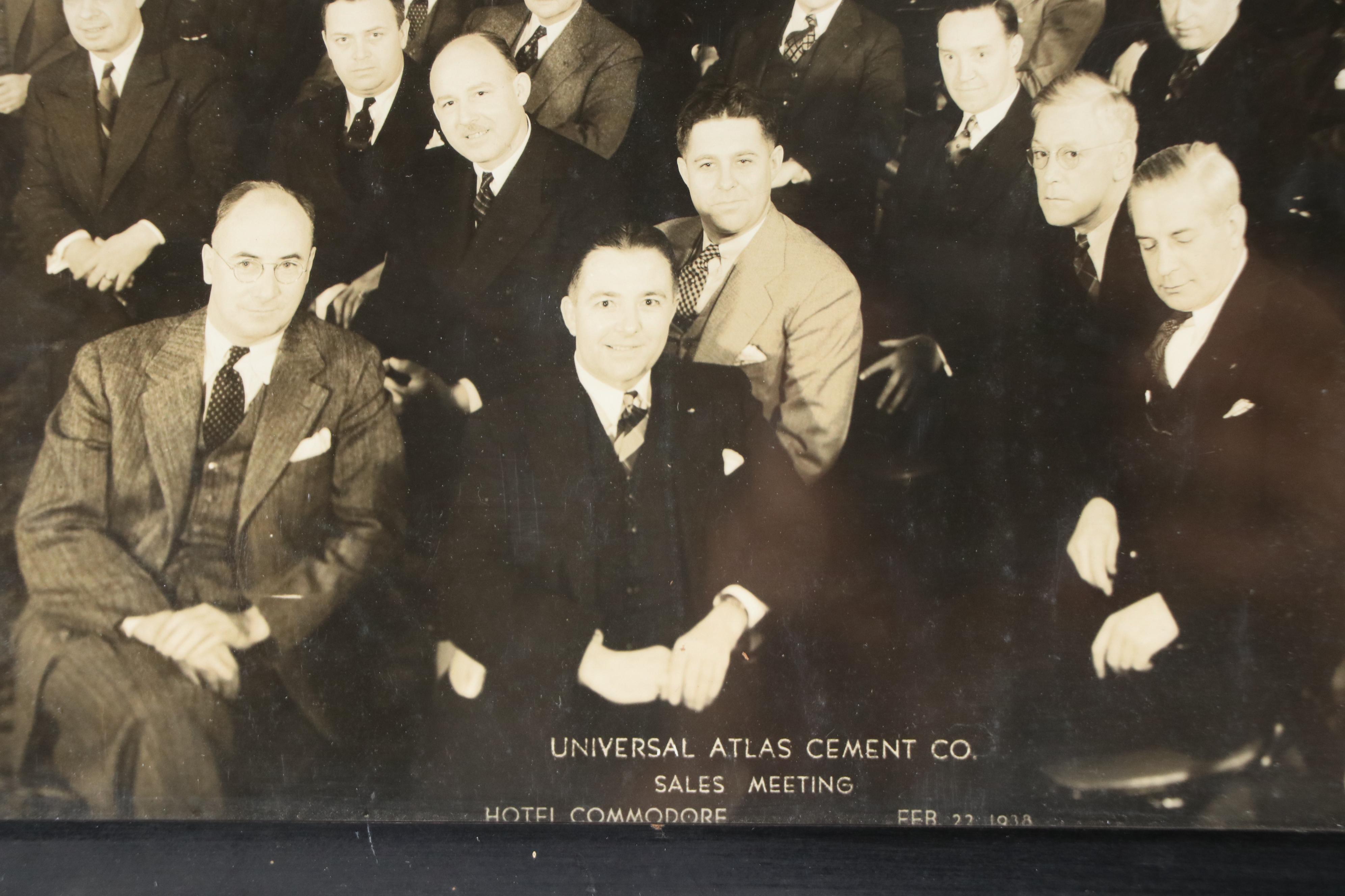 Empire Photographs Silver Gelatin Print of Universal Atlas Cement Co., 1938