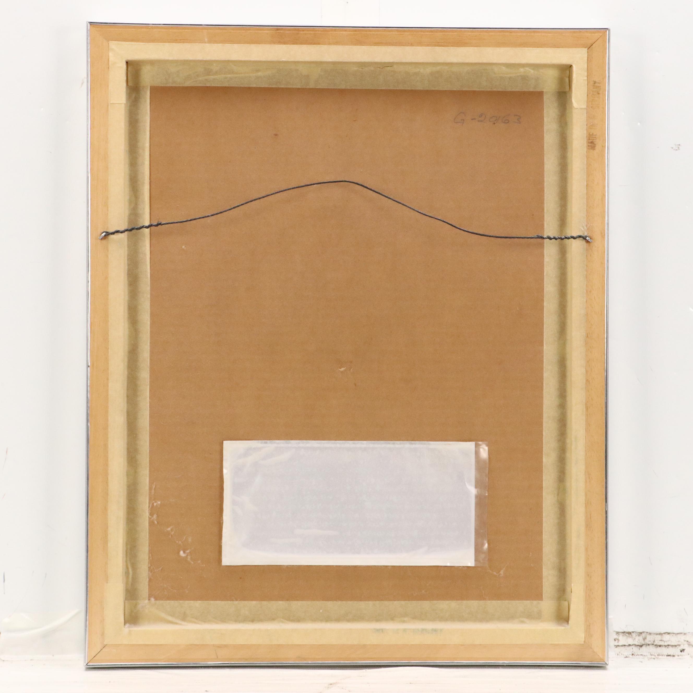 Georges Dussau Serigraph "Mythology," Circa 1979