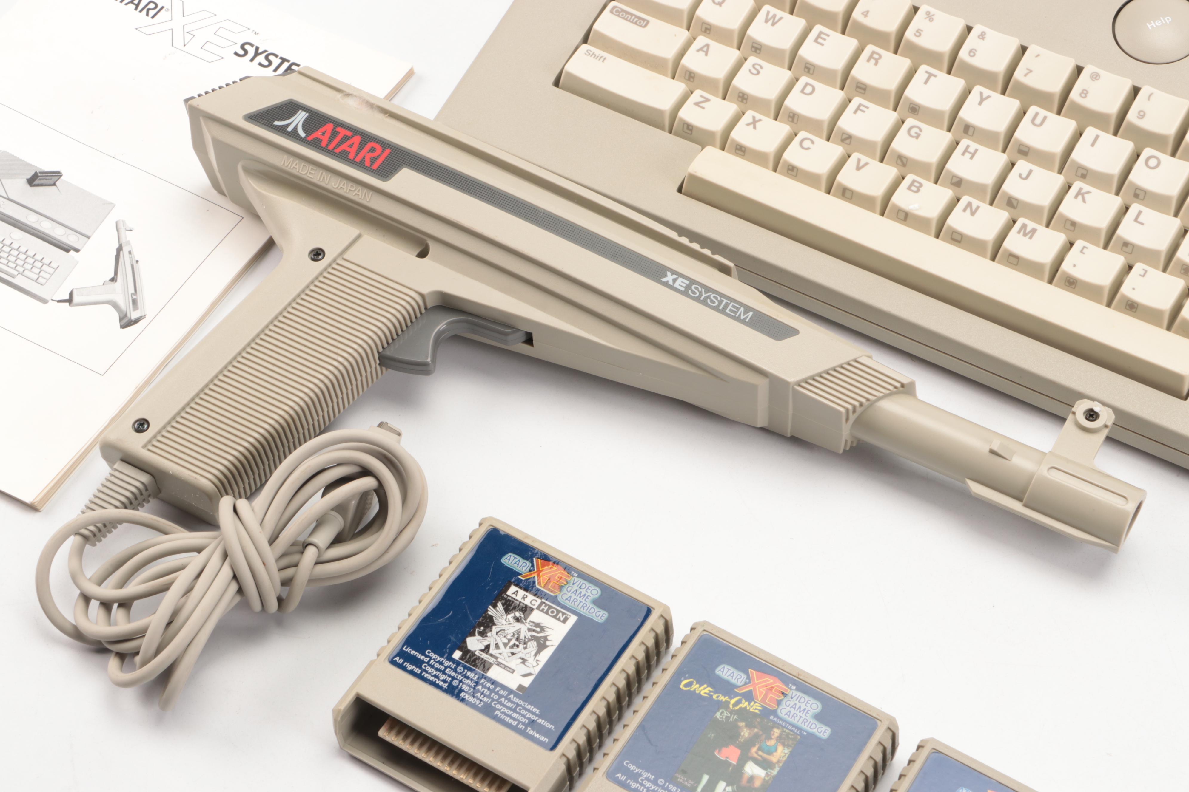 Atari XE Video Game System, Late 20th Century