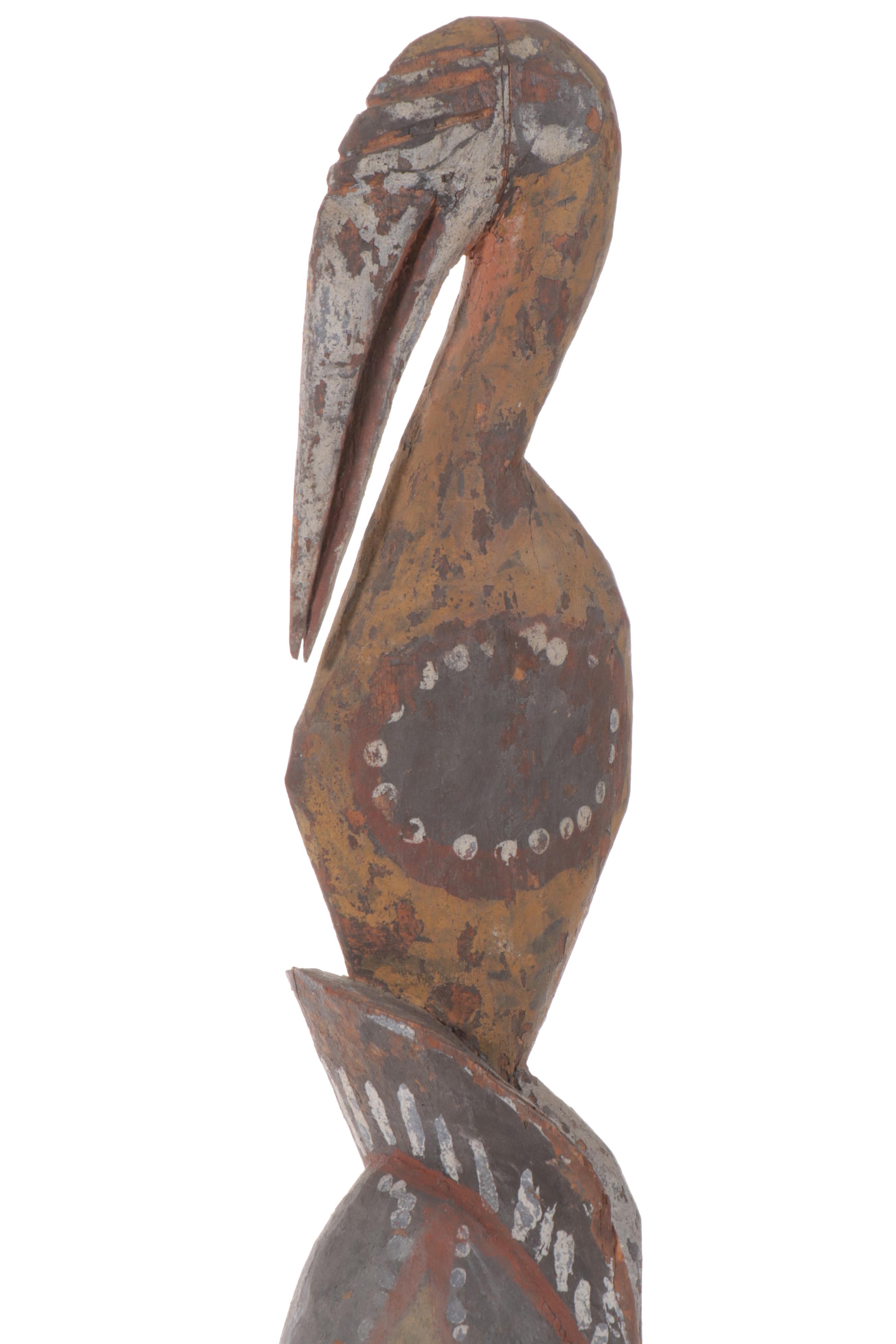 PNG Sepik River Abelam Style Ancestor Spirit House Ritual Stick