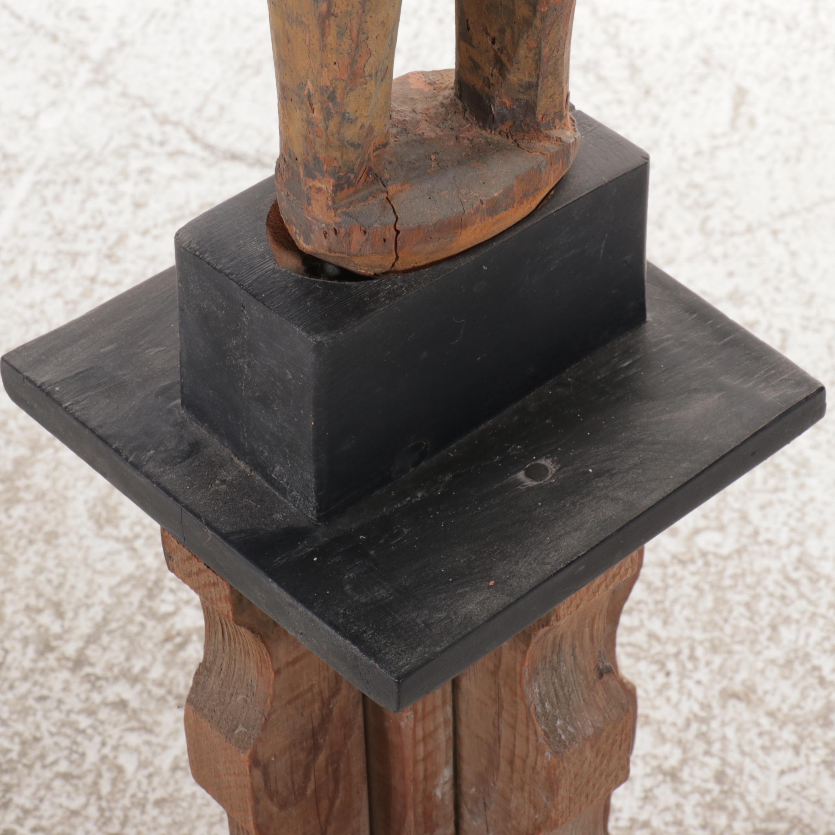 PNG Sepik River Abelam Style Ancestor Spirit House Ritual Stick