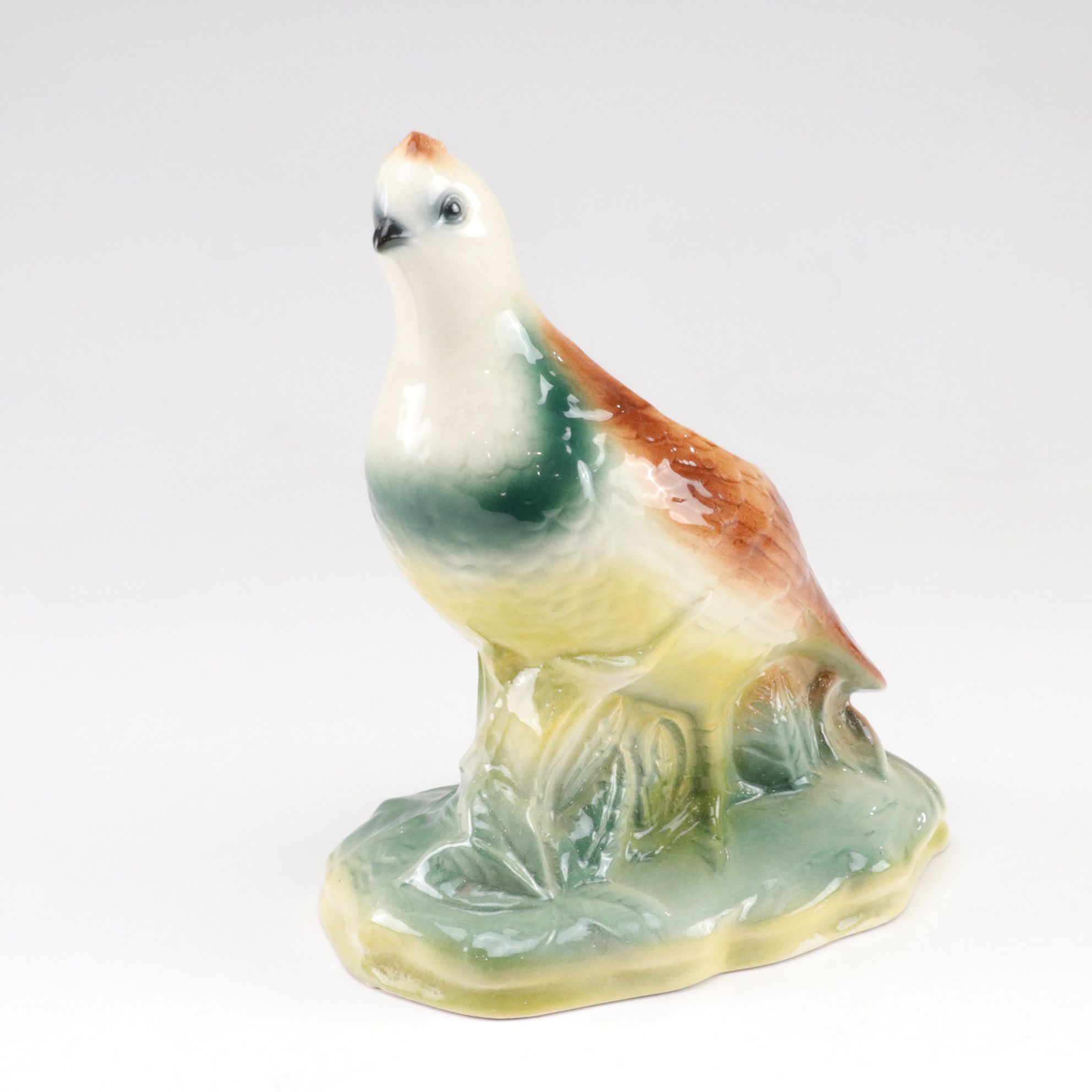 California Pottery Turkey & Other Bird Planters, Mid-20th Century