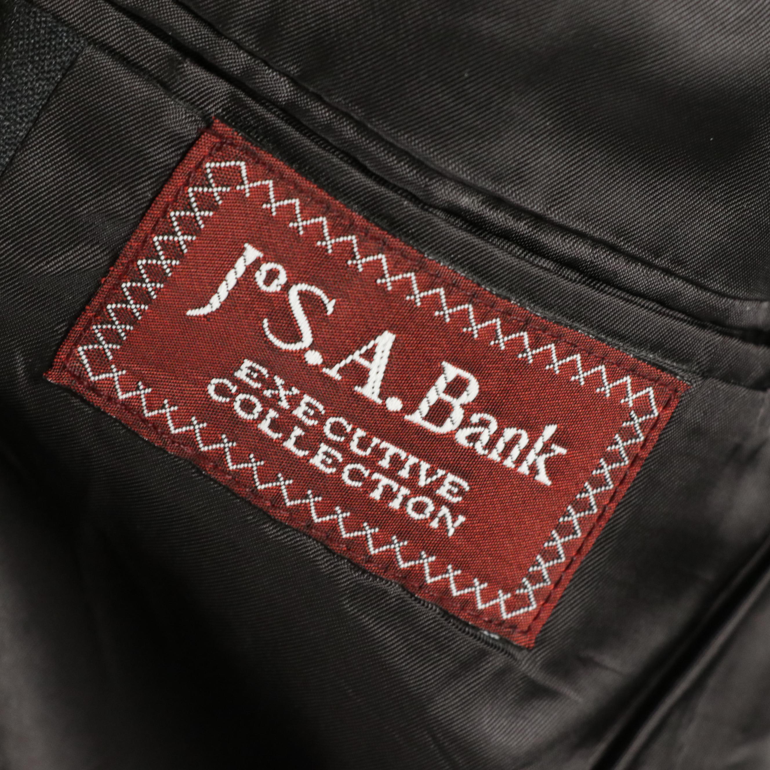 Men's Jos. A. Bank Linen & Wool Blend Two-Piece Suit and Other Three-Piece Suit