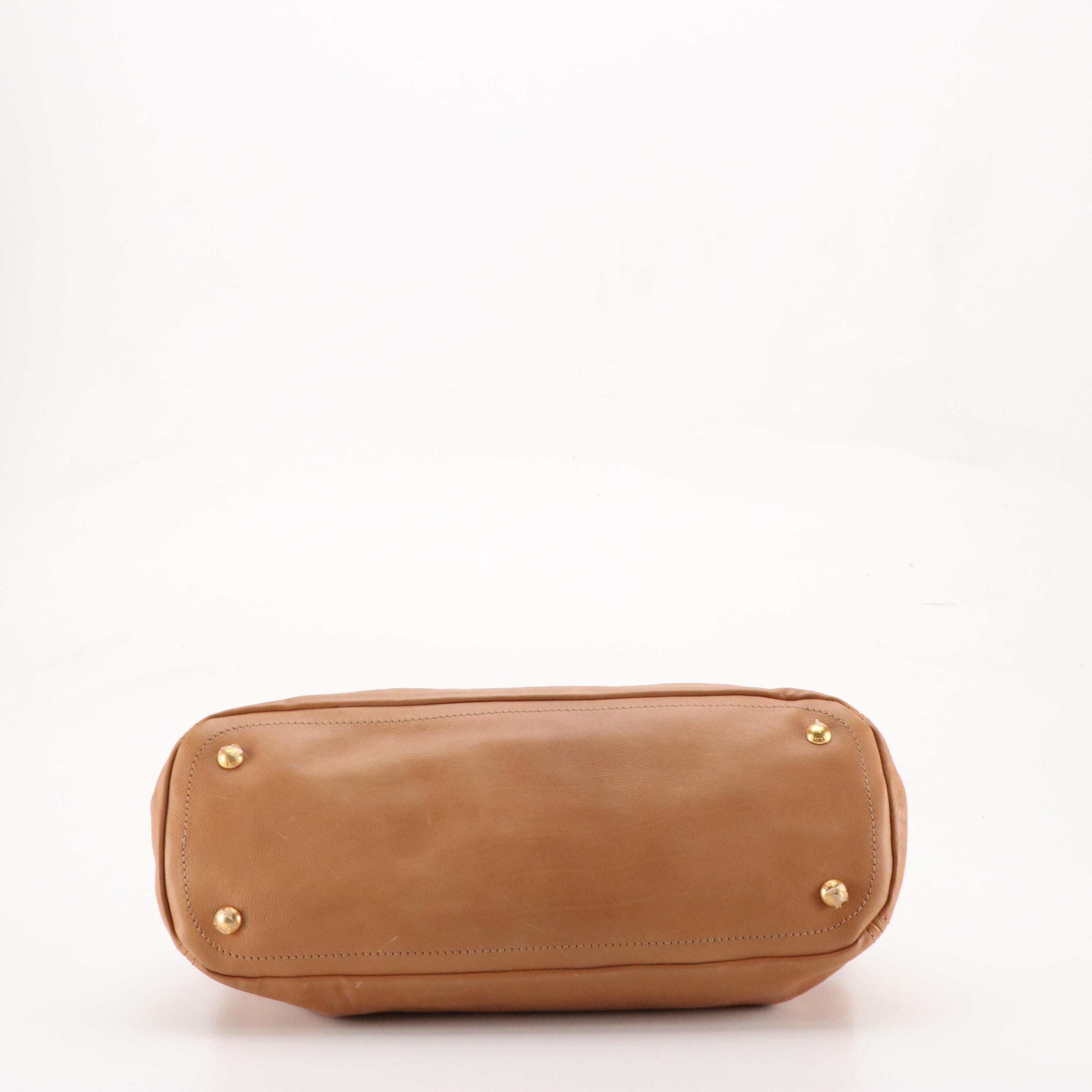 Prada Glace Calfskin Leather Two-Way Bag