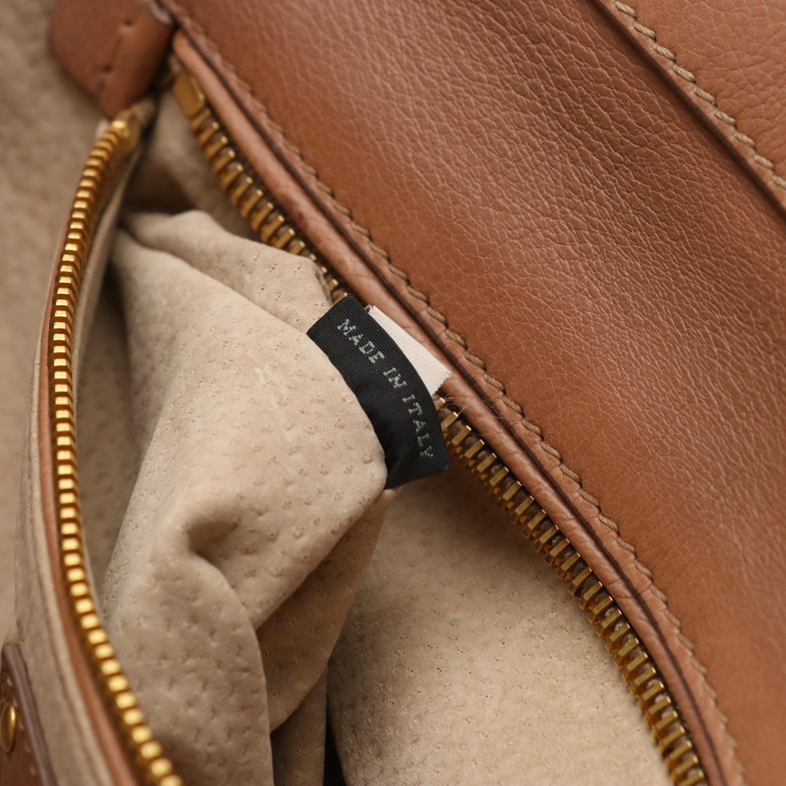 Prada Glace Calfskin Leather Two-Way Bag