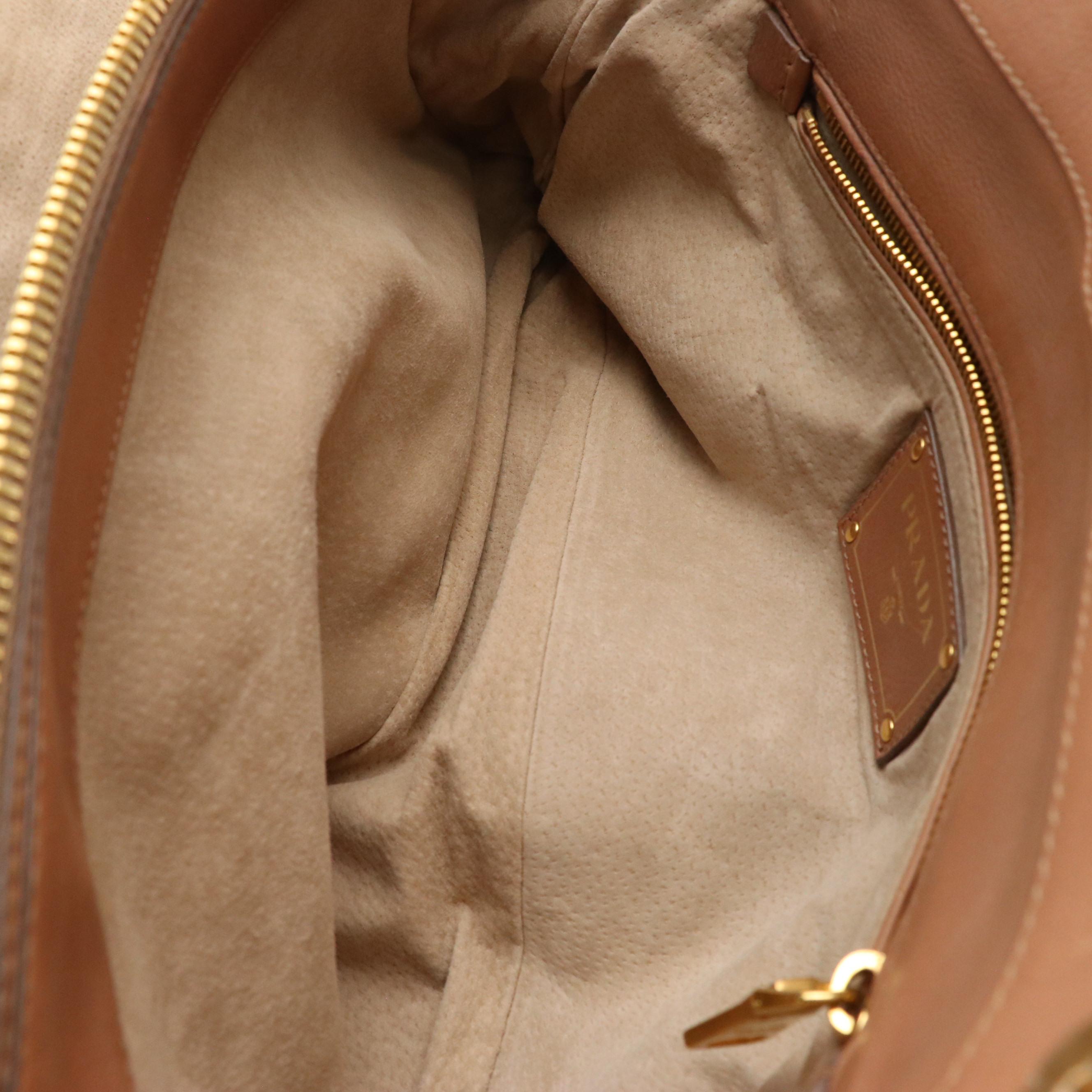 Prada Glace Calfskin Leather Two-Way Bag