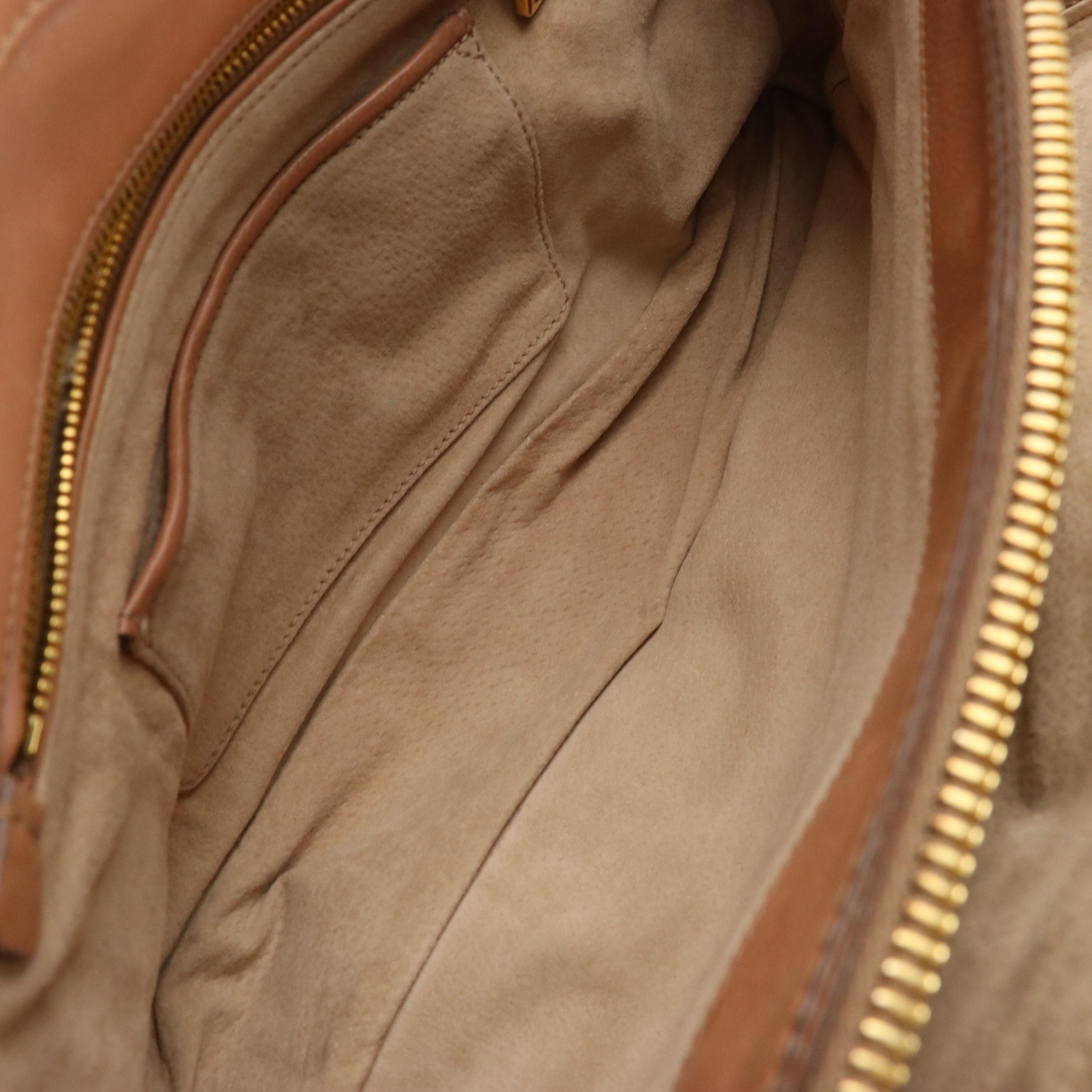 Prada Glace Calfskin Leather Two-Way Bag