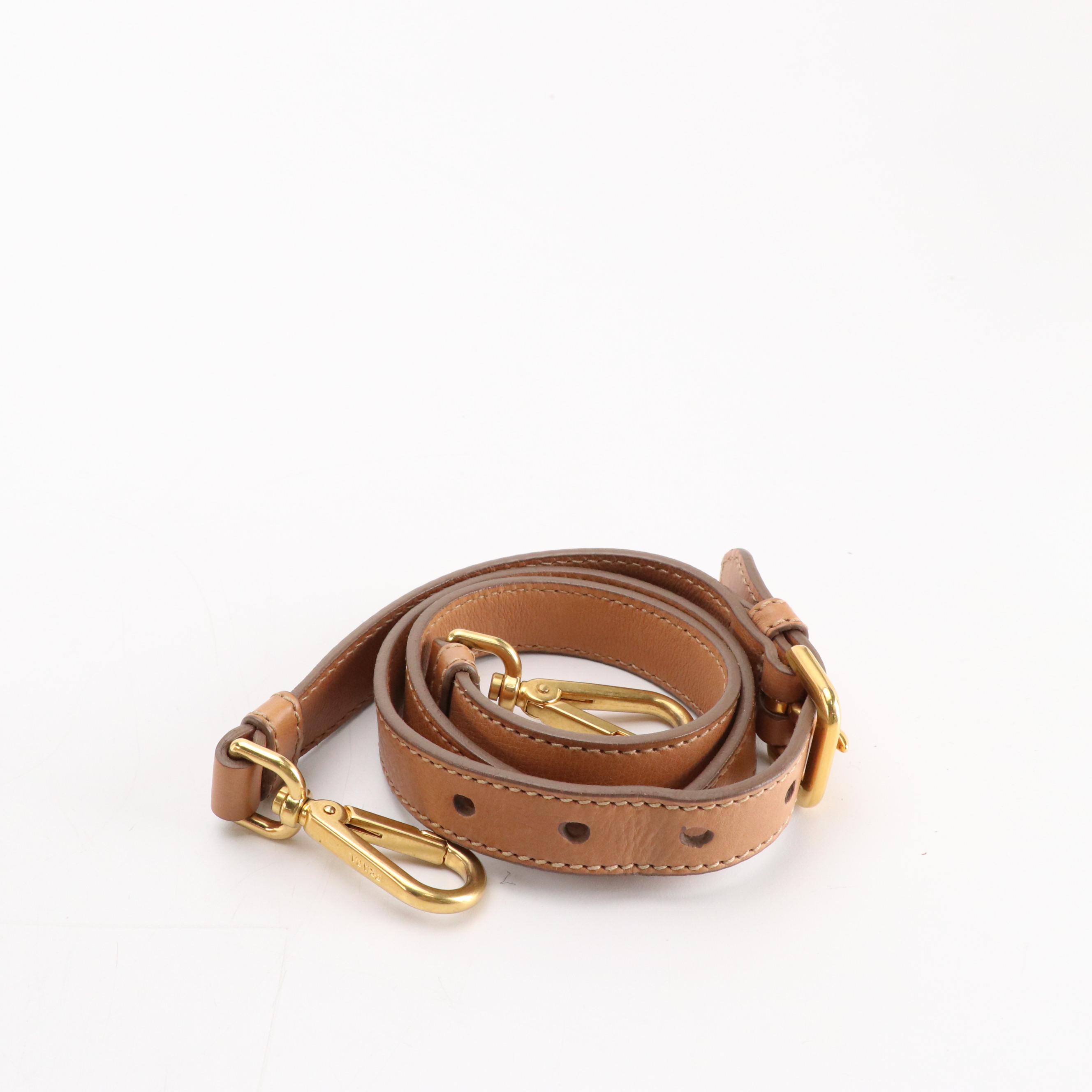 Prada Glace Calfskin Leather Two-Way Bag