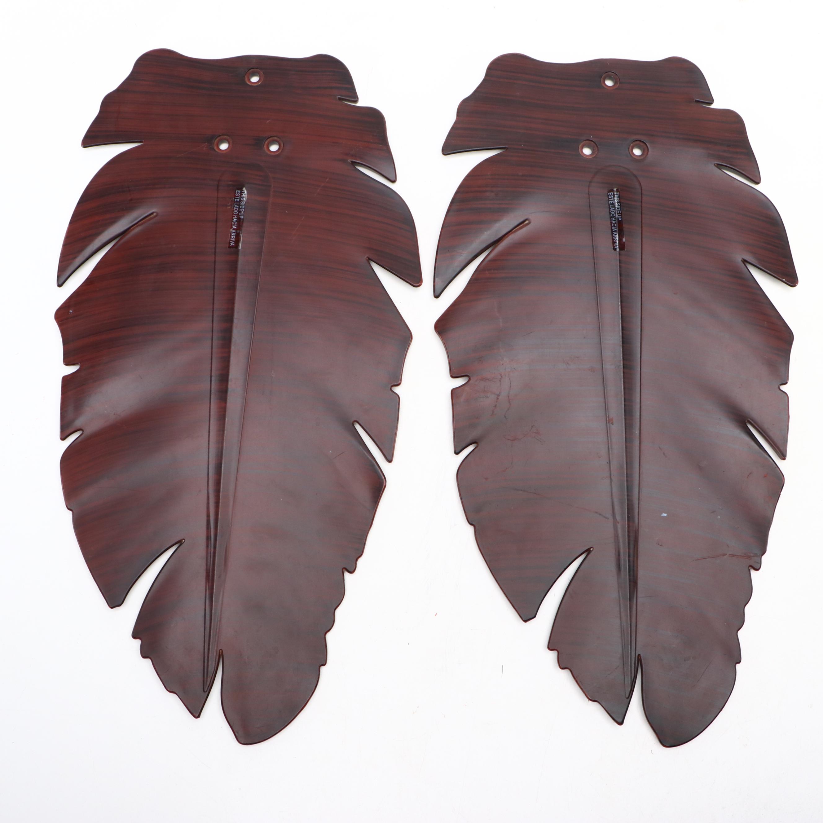 Palm Frond Shape Plastic Ceiling Fan Panels