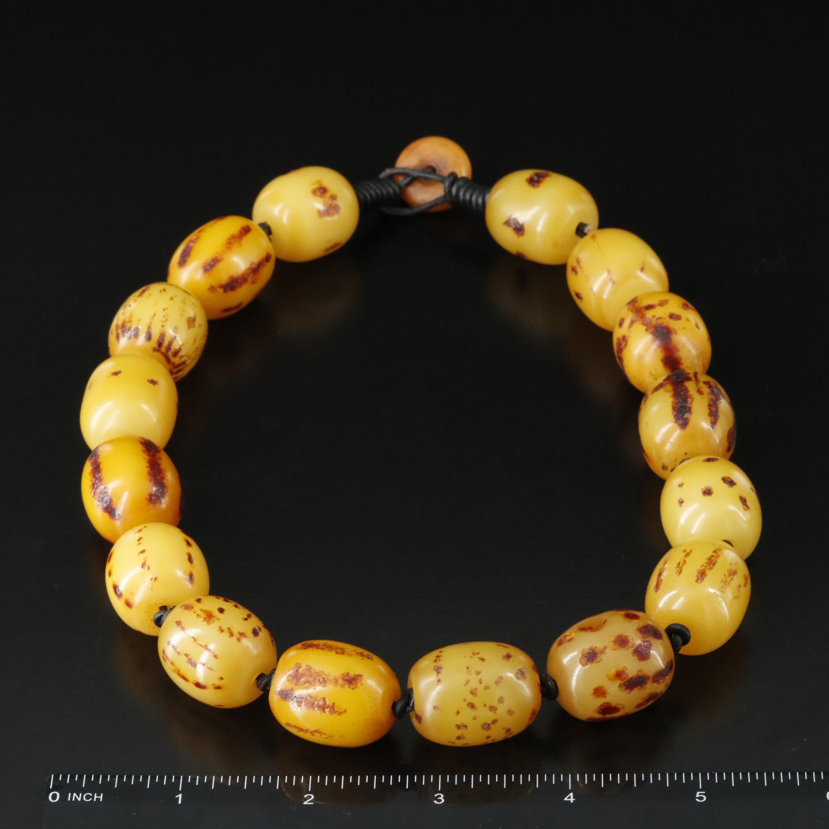 Bakelite Bead Necklace