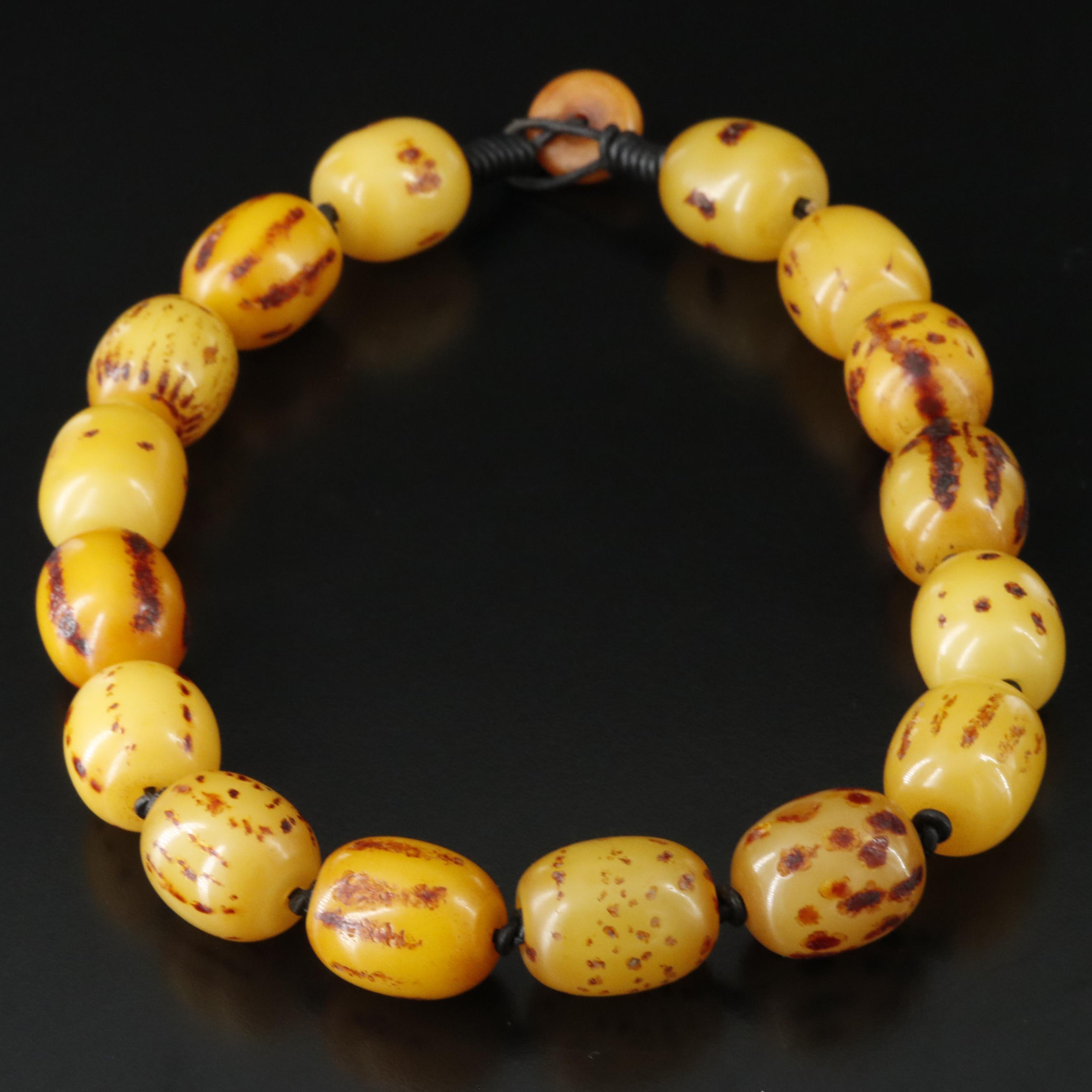 Bakelite Bead Necklace