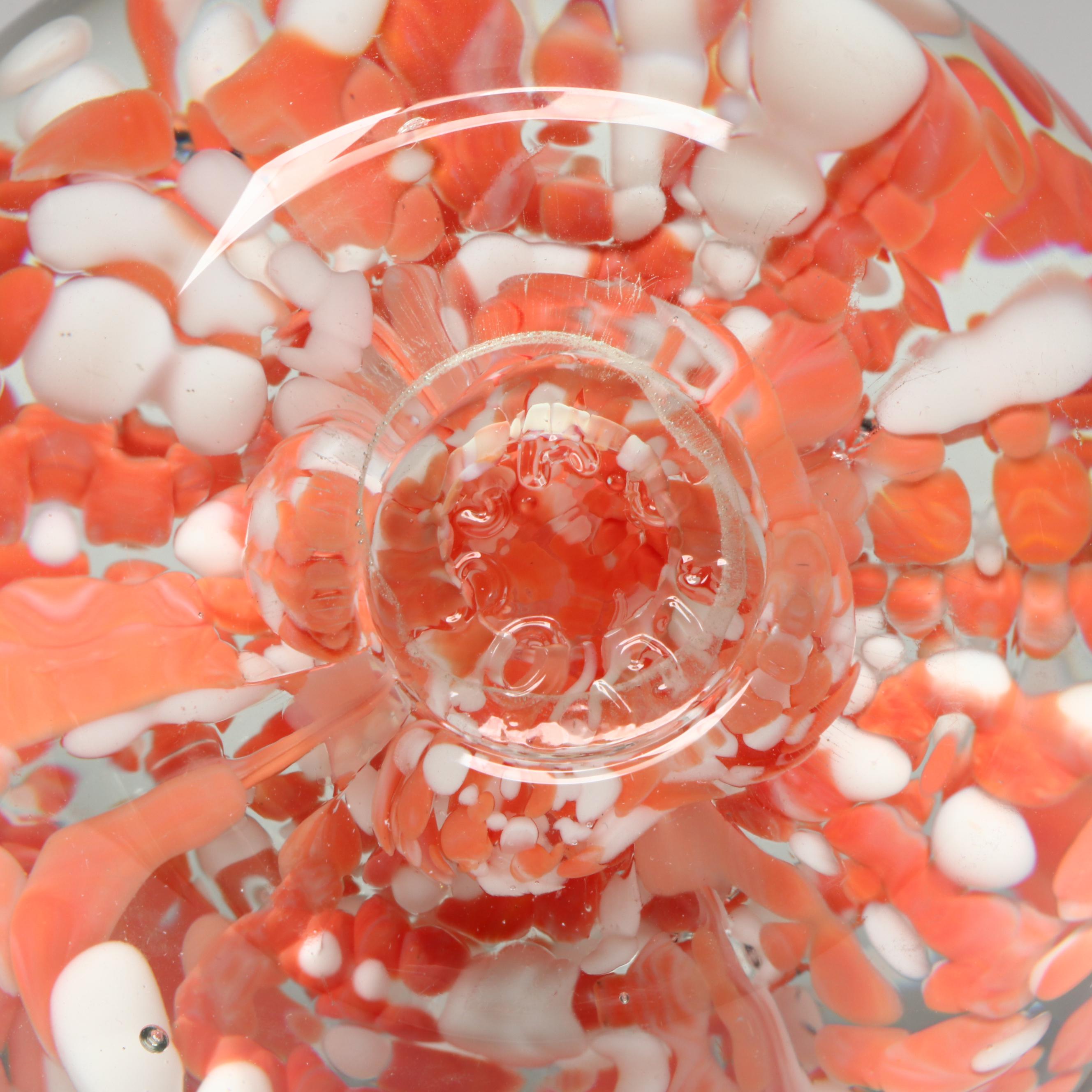 Millefiori with Other Murano Style Art Glass Paperweights