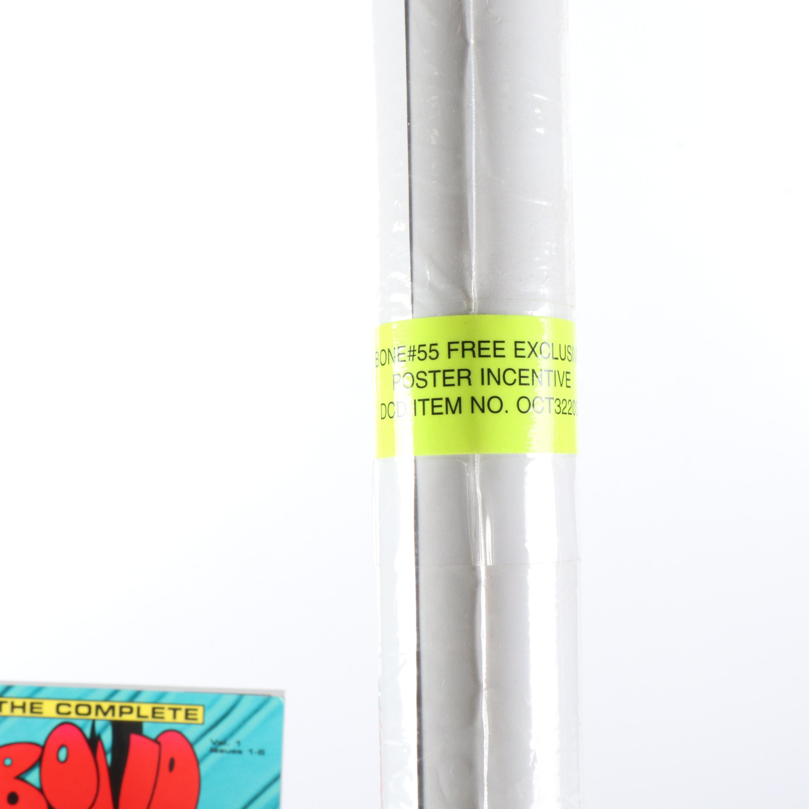 "Bone" Comic Books, Action Figure, Figurines and Poster