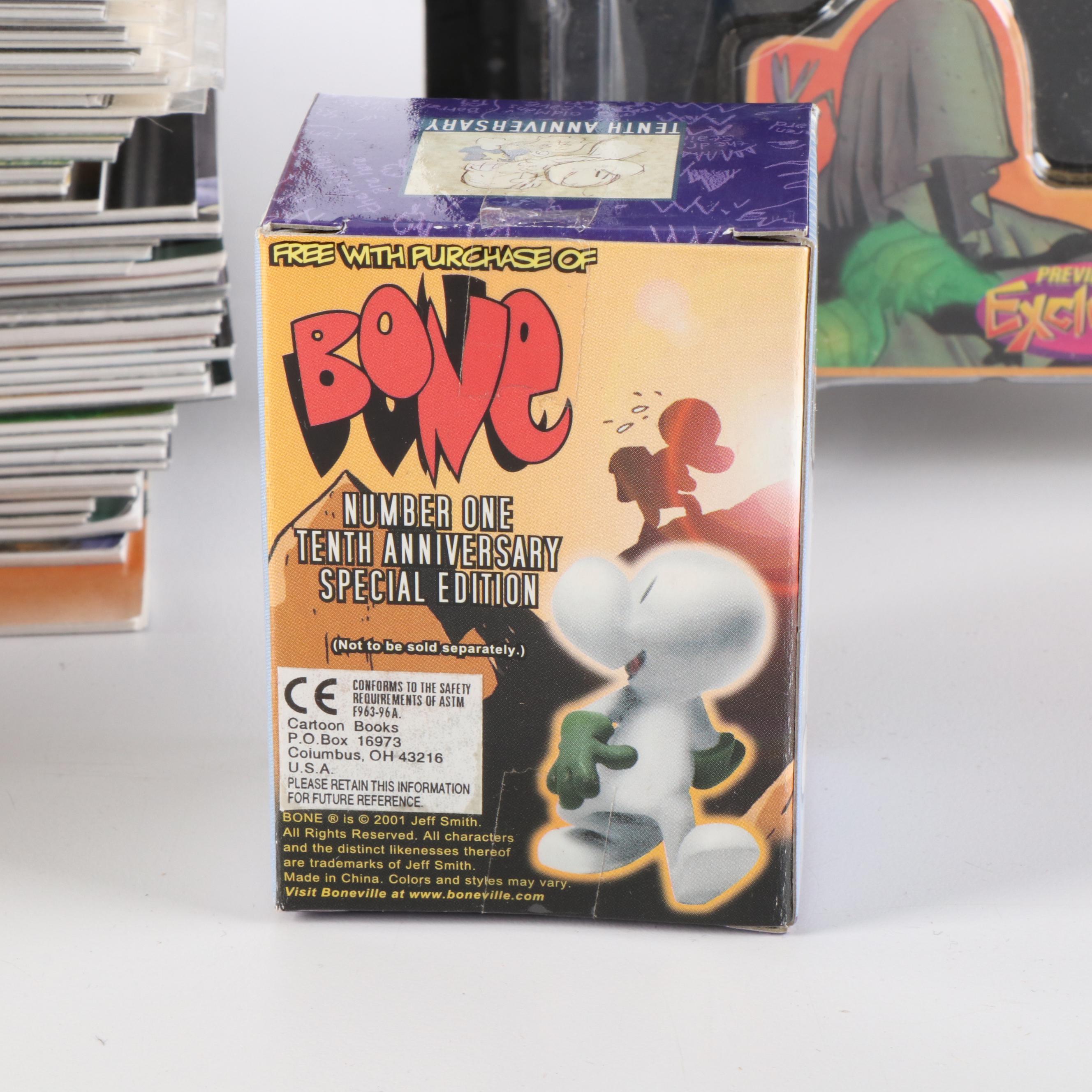 "Bone" Comic Books, Action Figure, Figurines and Poster
