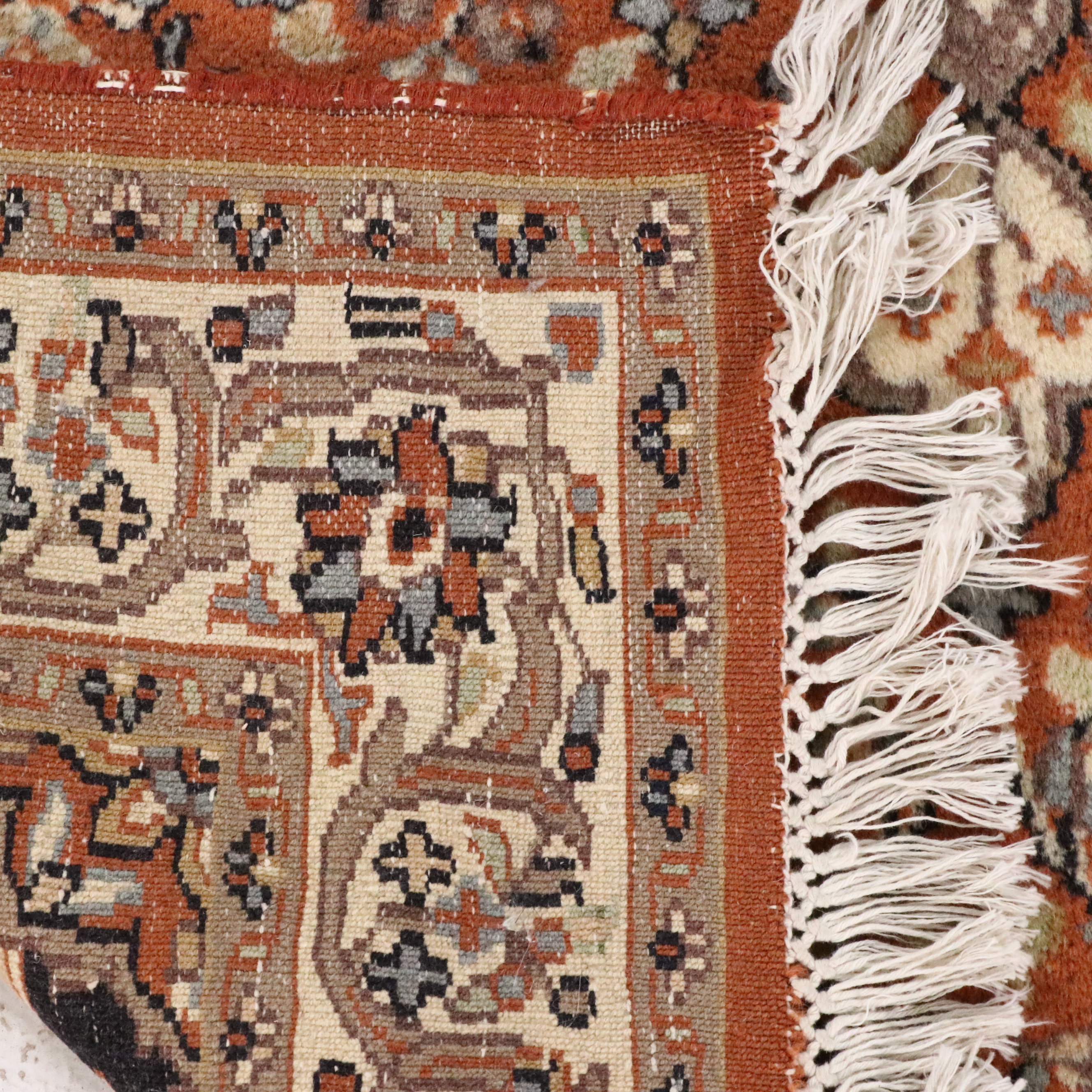 3'3 x 5'3 Hand-Knotted Persian Isfahan Area Rug