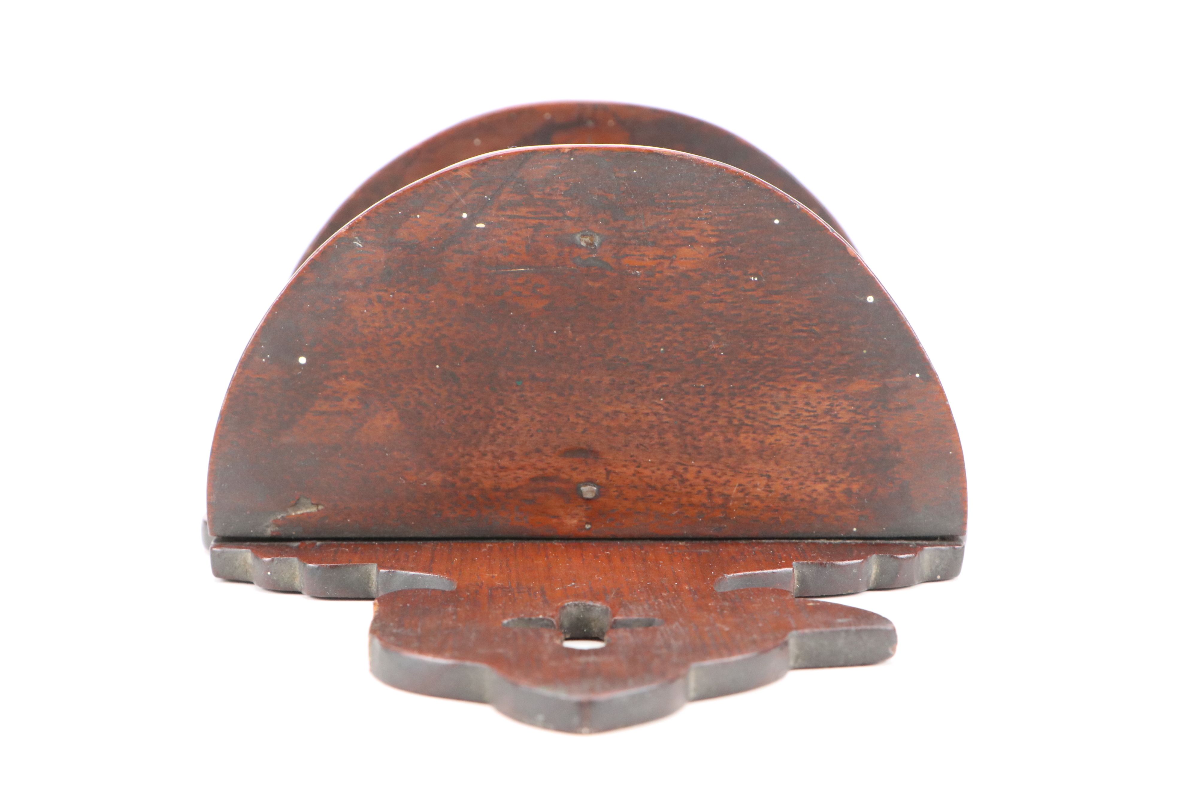 Victorian Hand-Carved Wood Wall Shelf, 1866