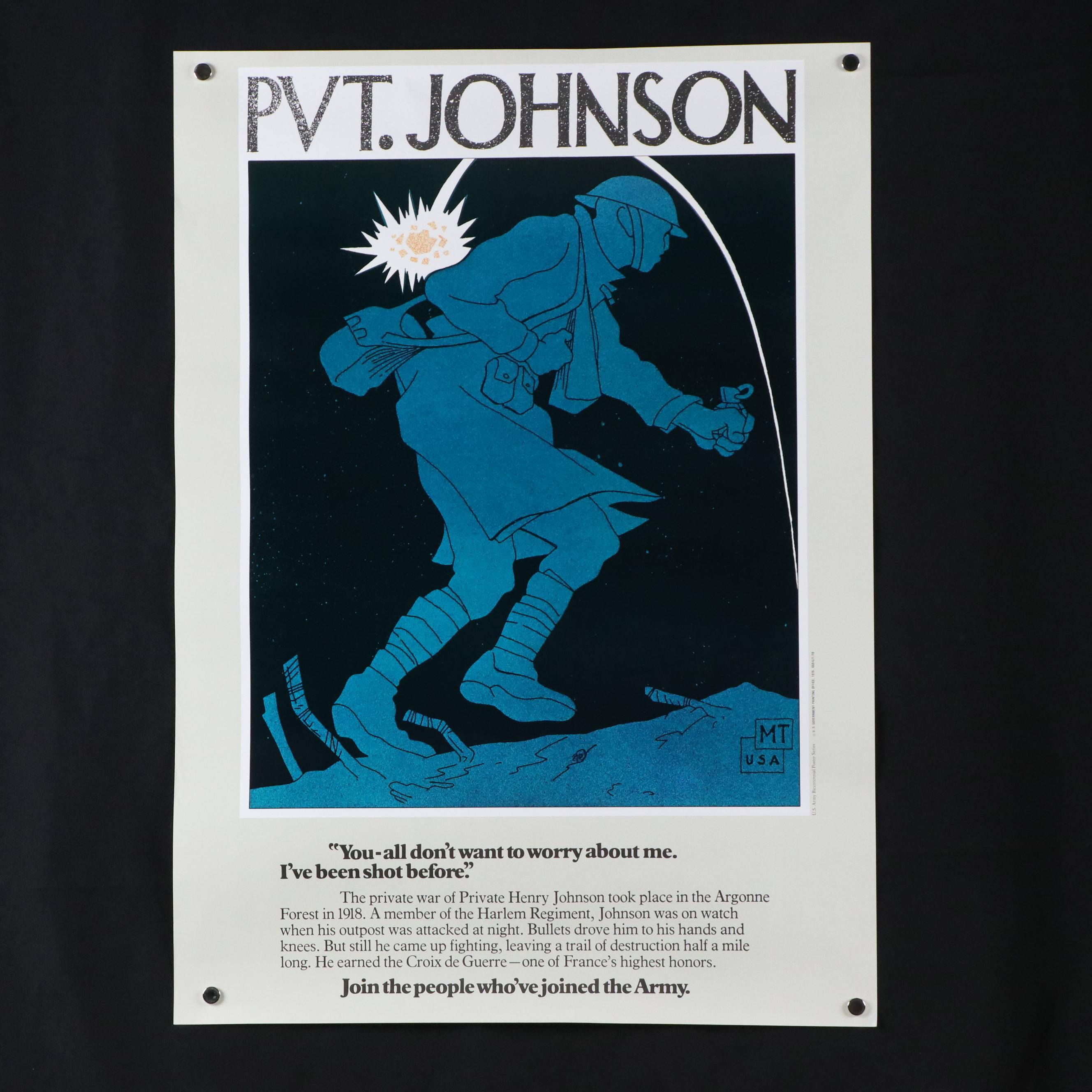 Offset Lithograph U.S. Army Posters, Late 20th Century