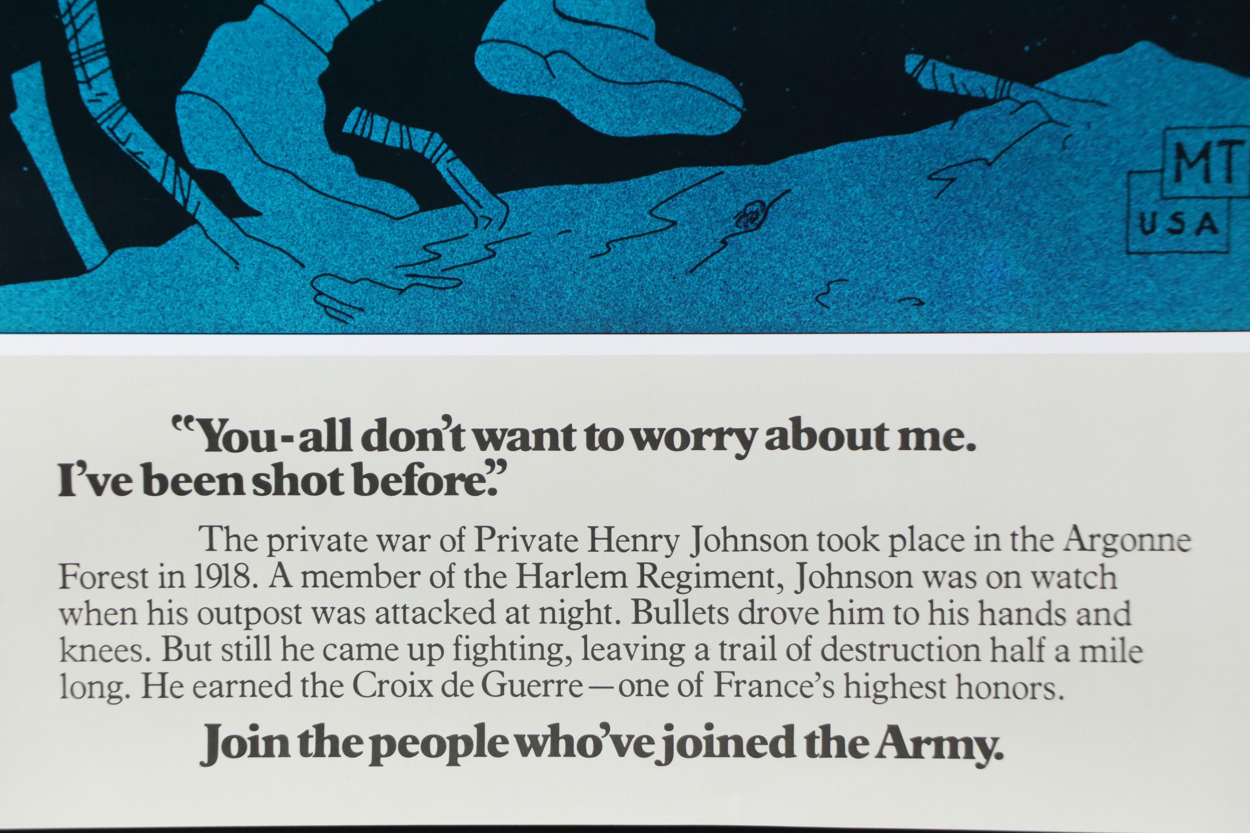 Offset Lithograph U.S. Army Posters, Late 20th Century