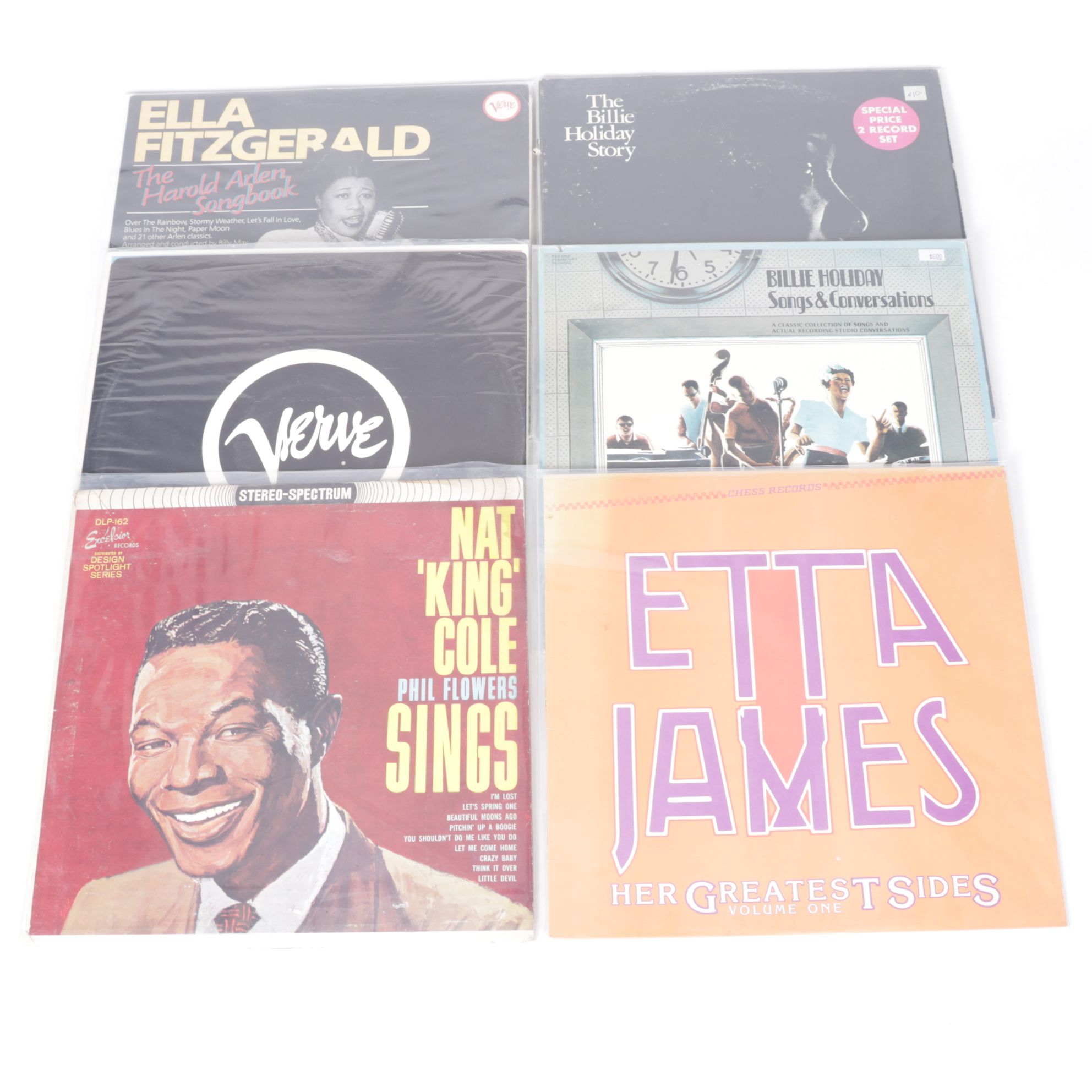 Ella Fitzgerald, Peggy Lee, Billie Holiday and More Vinyl Record Albums