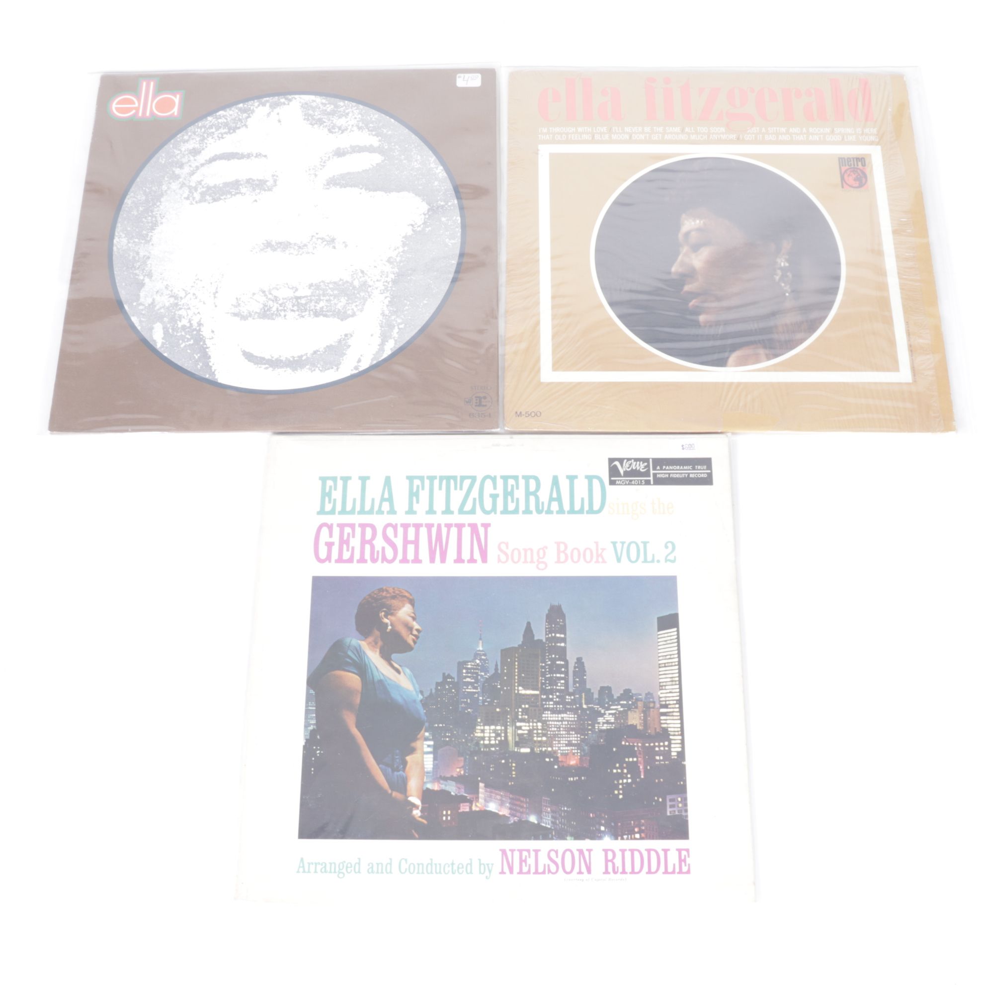 Ella Fitzgerald, Peggy Lee, Billie Holiday and More Vinyl Record Albums