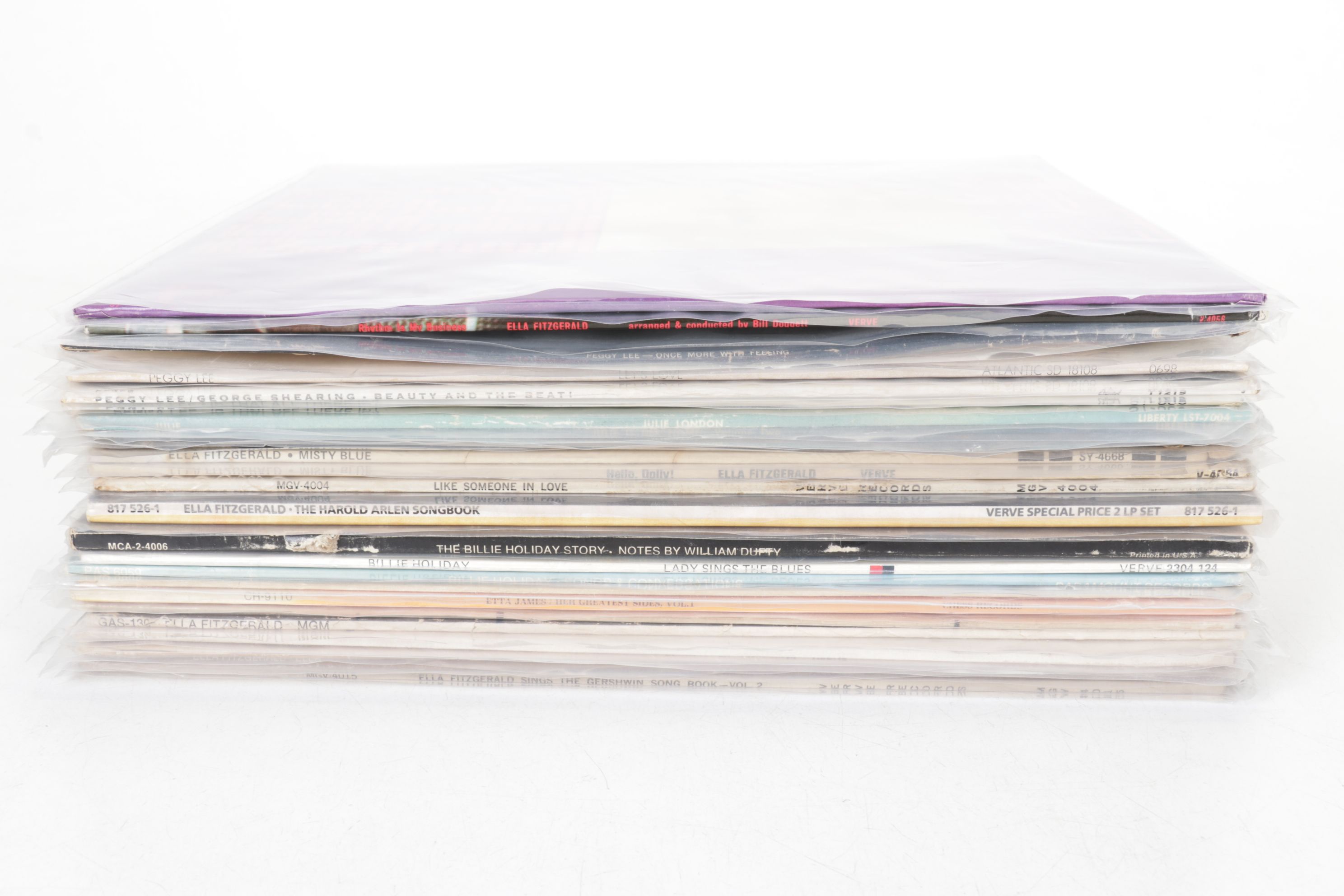 Ella Fitzgerald, Peggy Lee, Billie Holiday and More Vinyl Record Albums