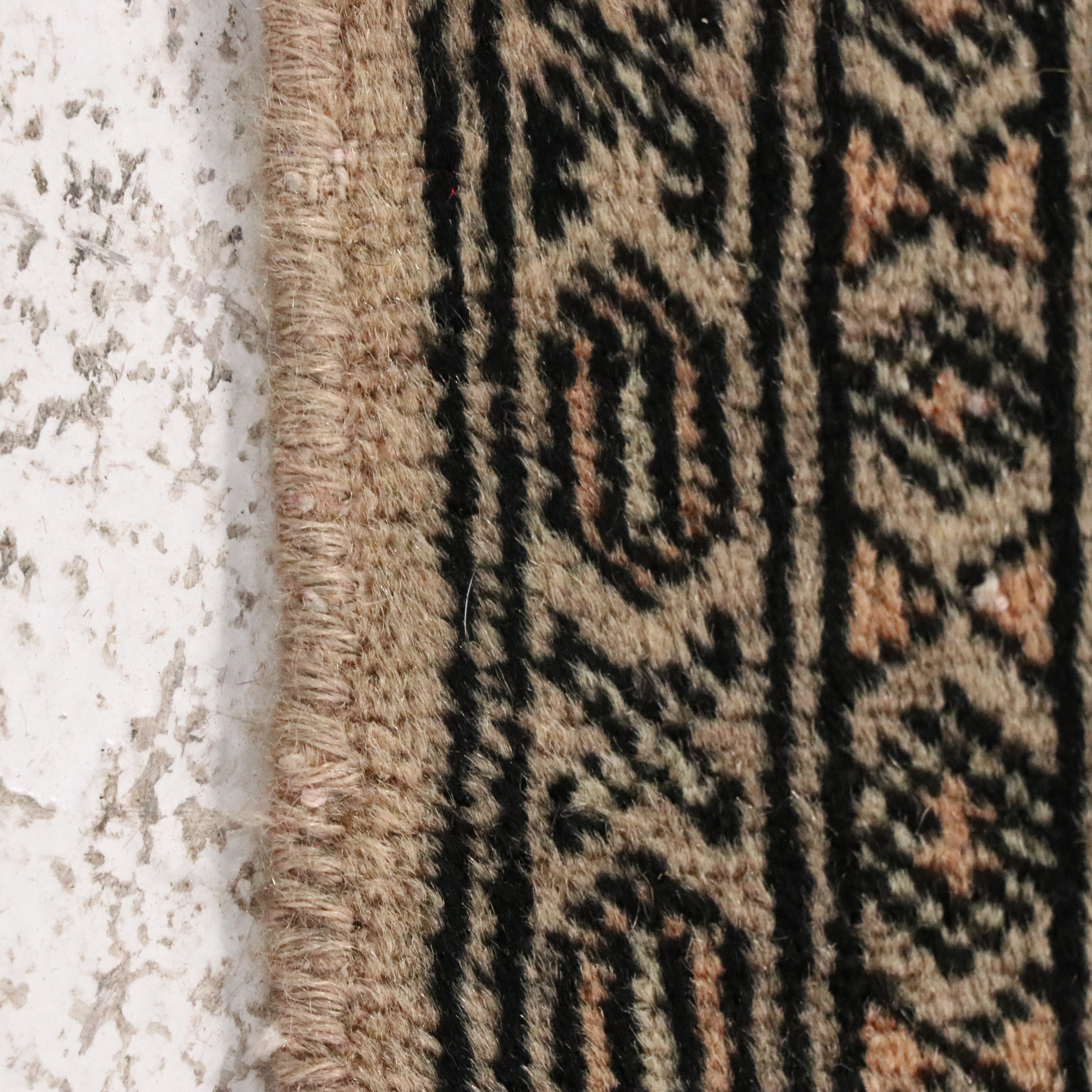 4'4 x 6'6 Hand-Knotted Pakistani Bokhara Area Rug