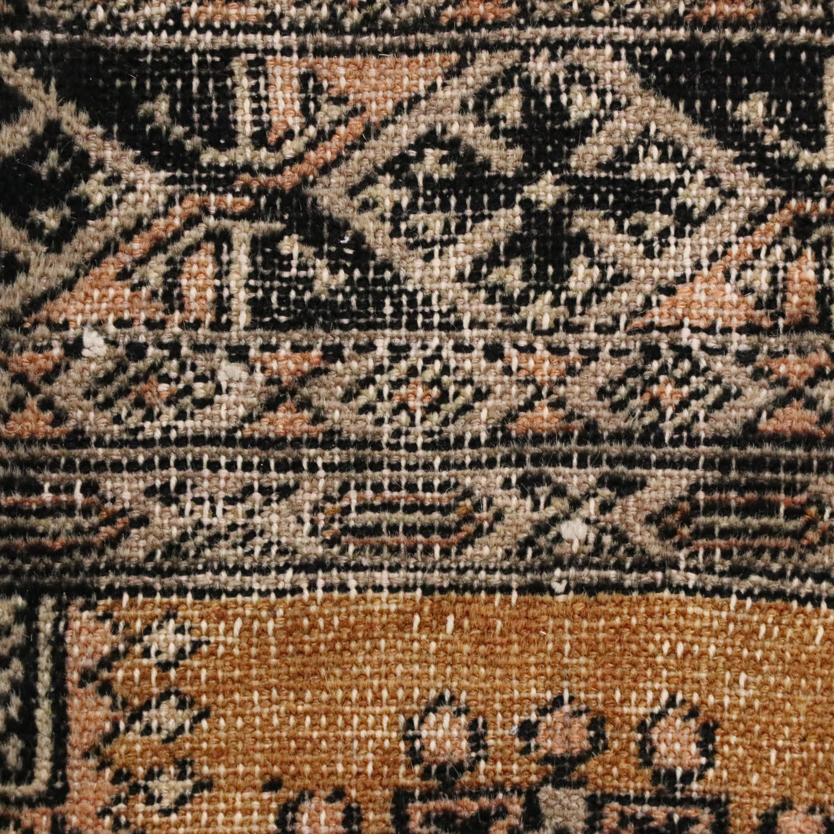 4'4 x 6'6 Hand-Knotted Pakistani Bokhara Area Rug