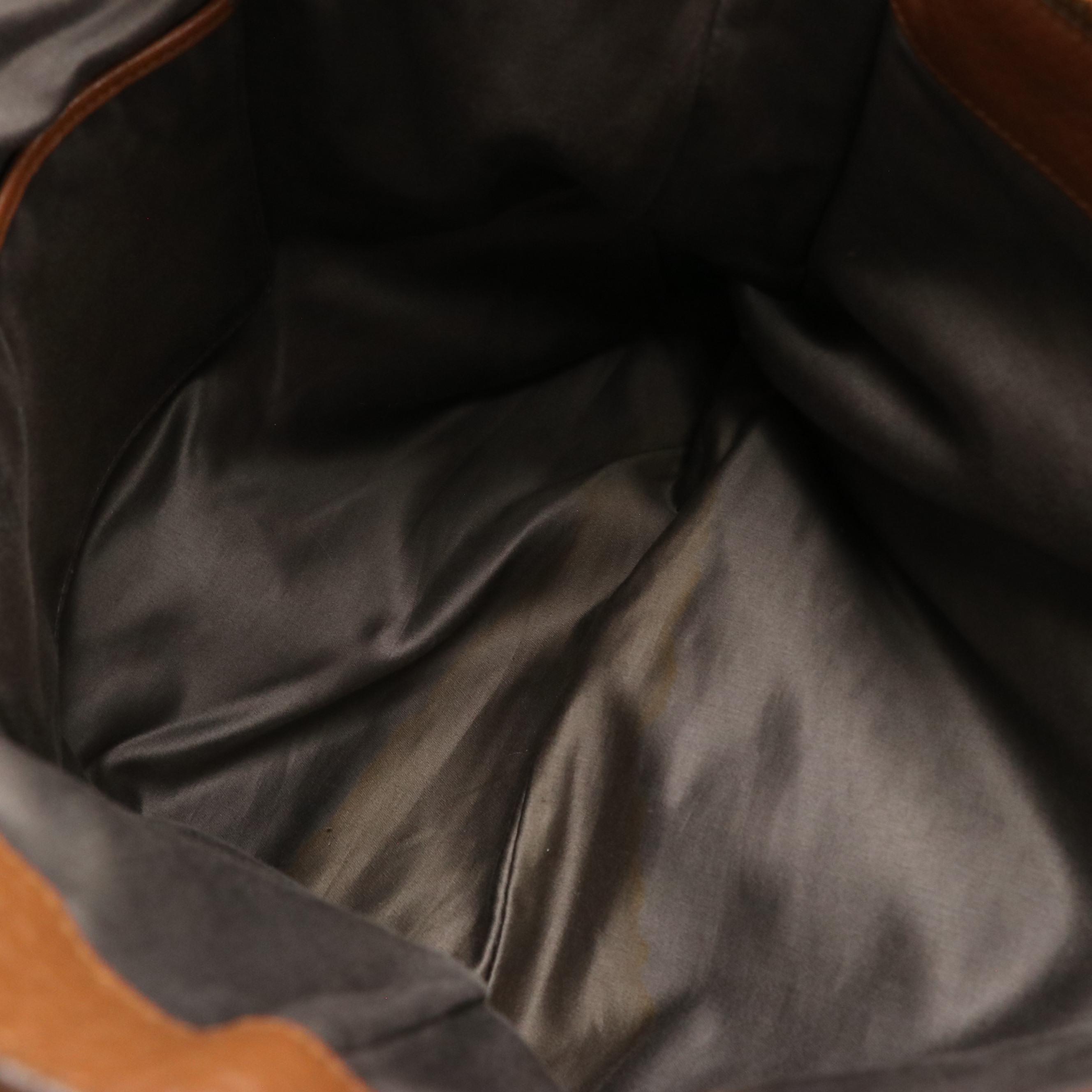 Miu Miu Large Top Handle Tote in Caramel Brown Calfskin Leather