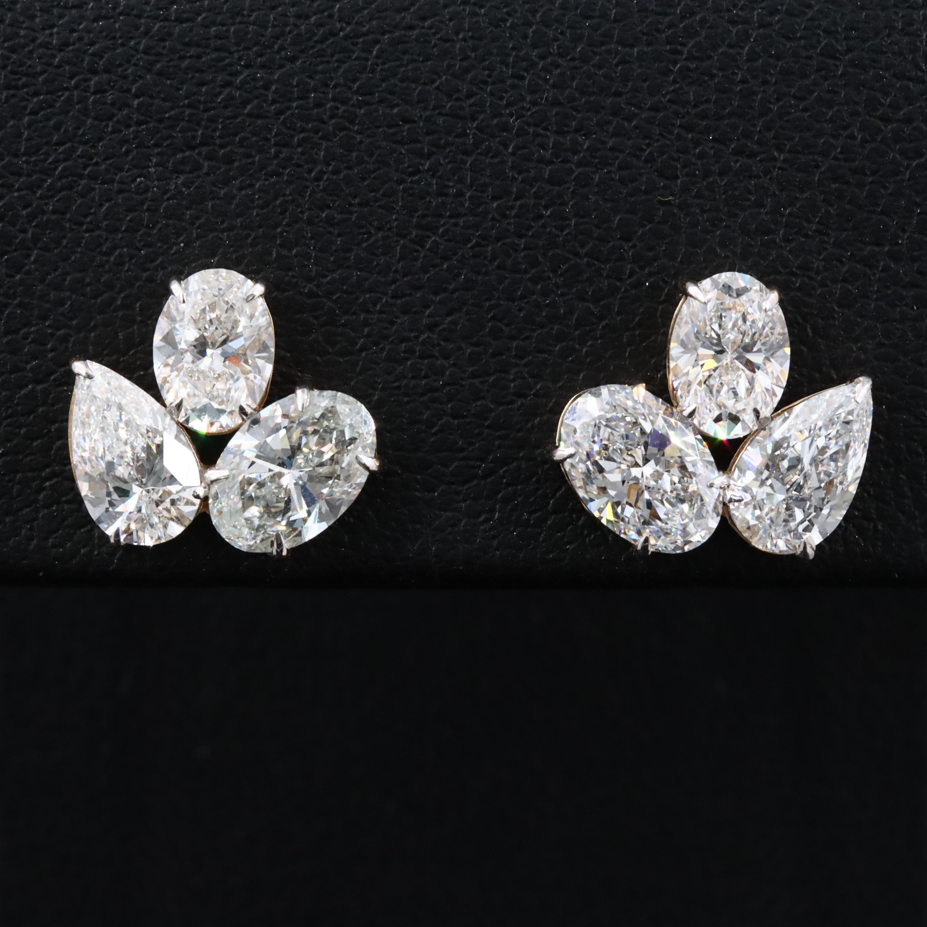 14K 3.74 CTW Lab Grown Diamond Earrings