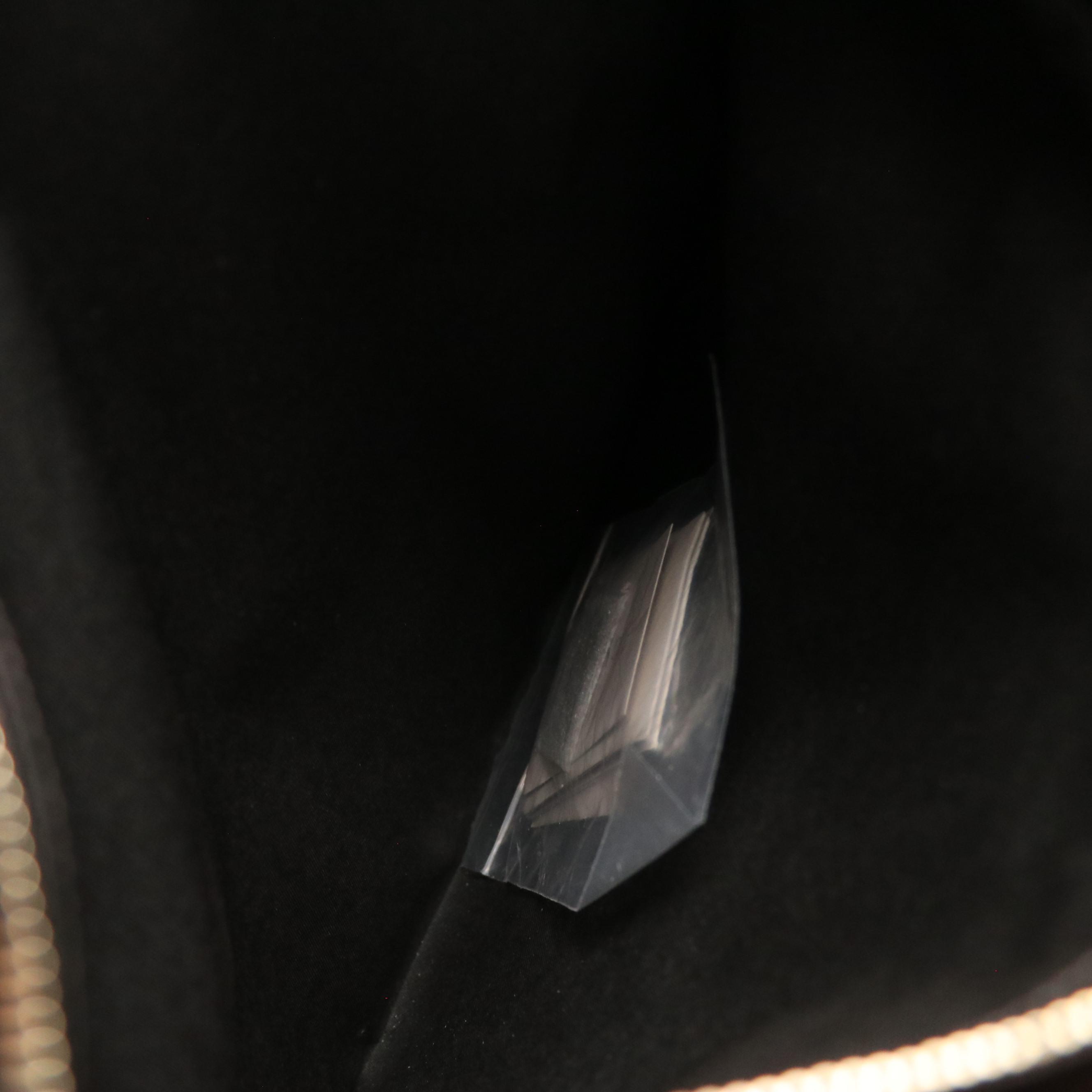 Gucci Vertical Joy Tote in GG Supreme Canvas and Dark Brown Leather Trim