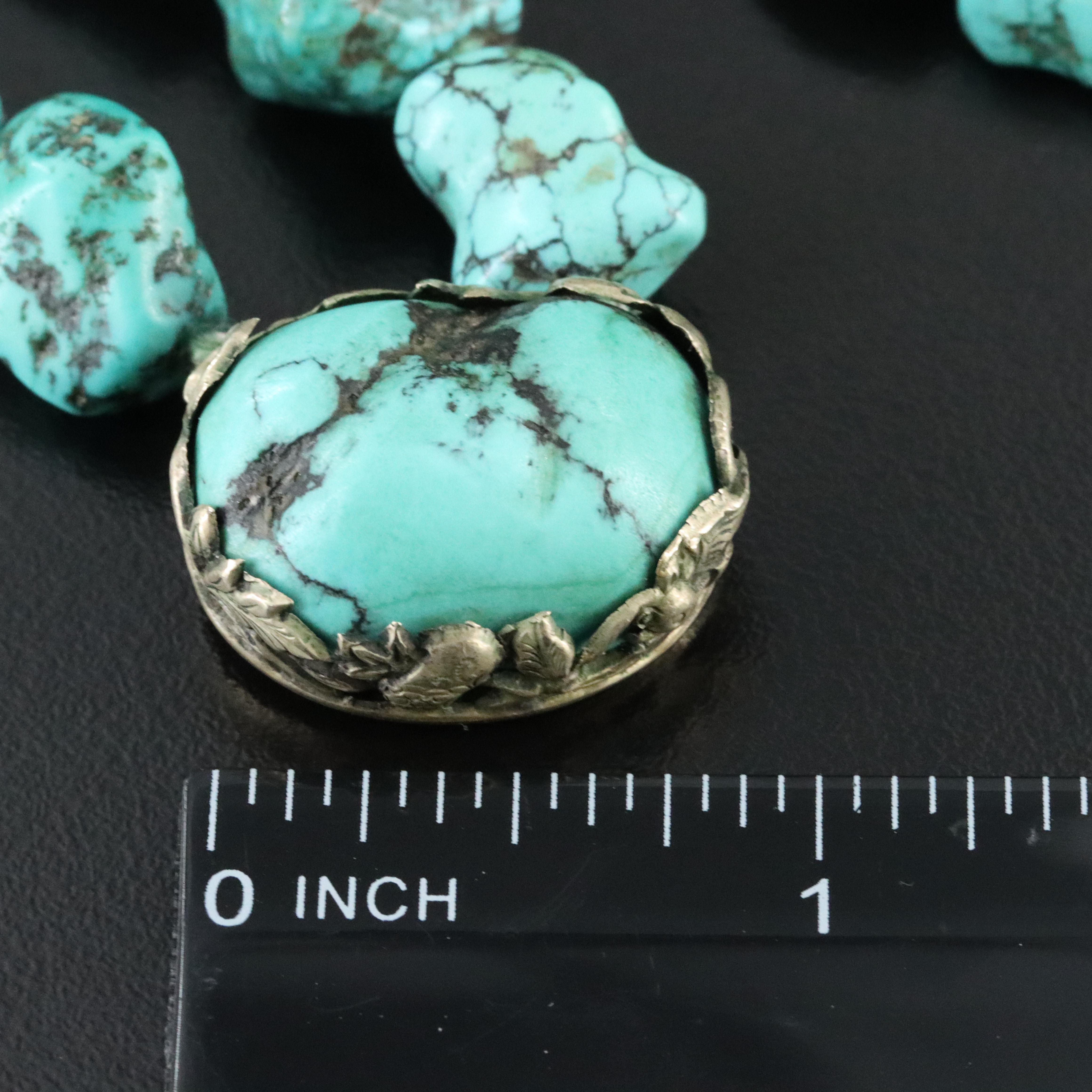 Turquoise Bead Necklace