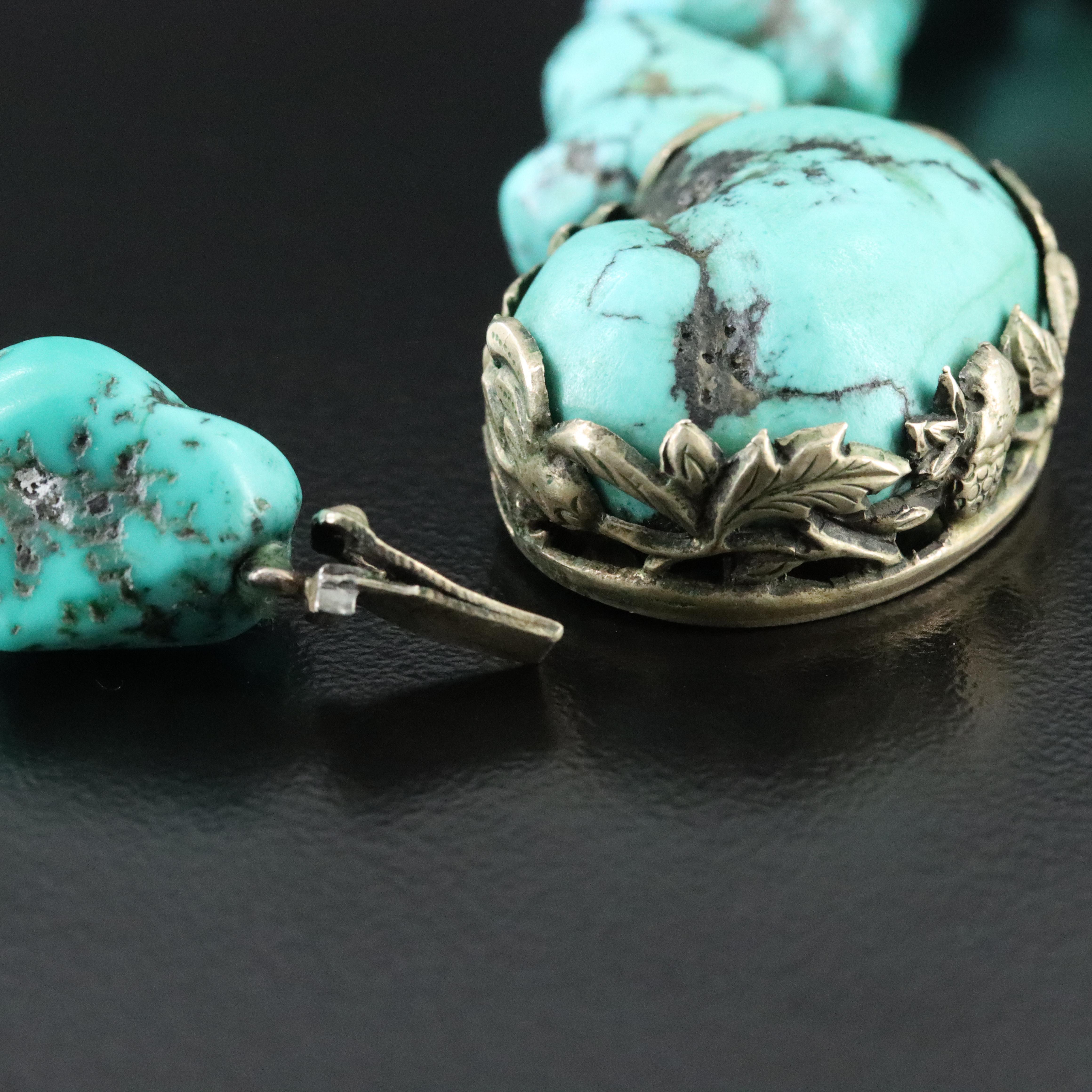 Turquoise Bead Necklace