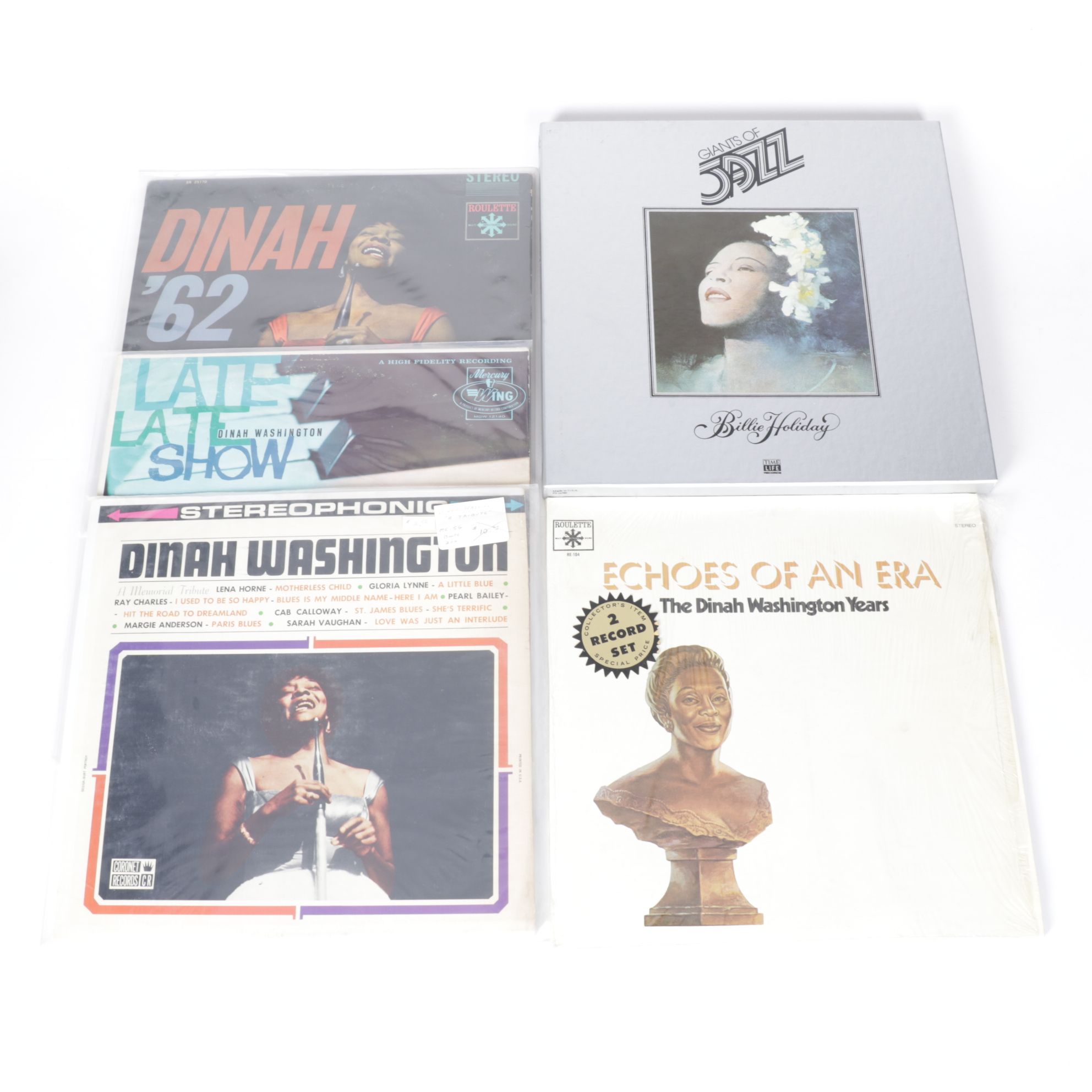 Dinah Washington, Billie Holiday and More Vinyl Record Albums