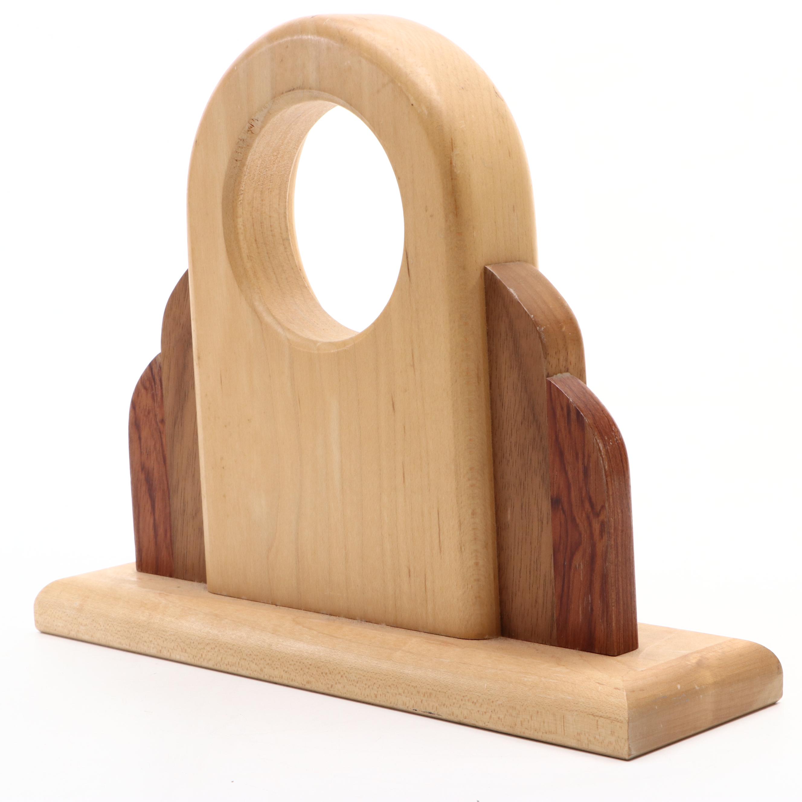 Art Deco Style Wood Figure