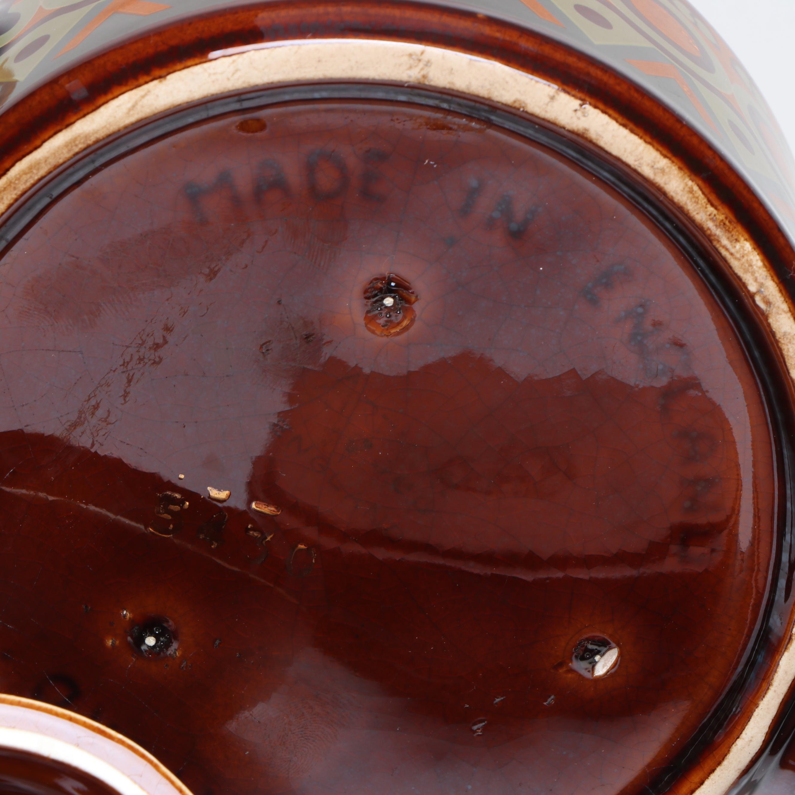 Japanese Beehive Ceramic Honeypot with European and Other Tableware