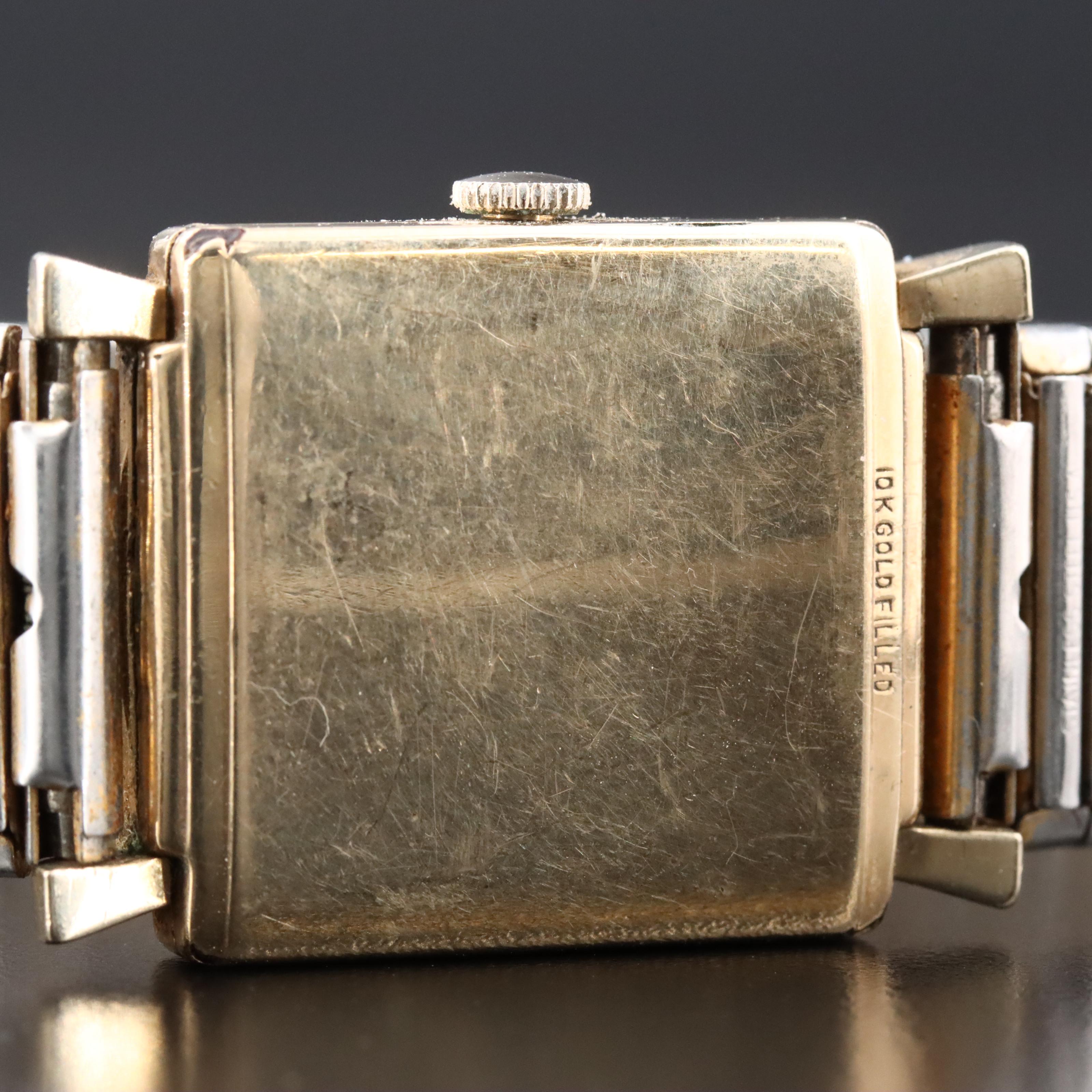 1946 Longines Gold Filled Stem Wind Watch