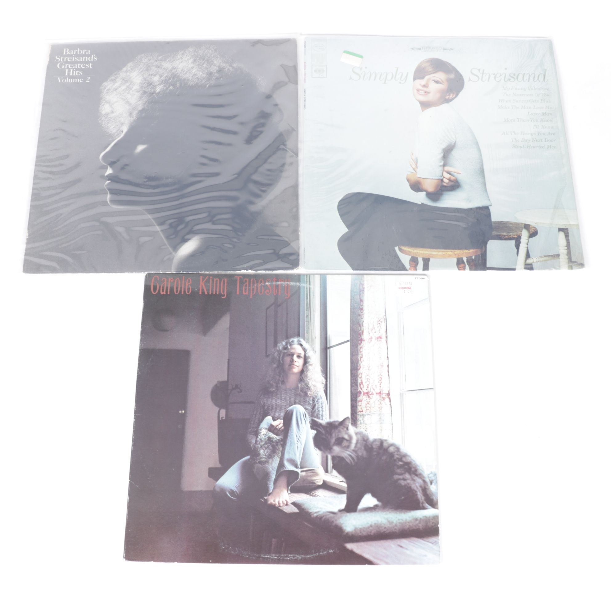 Barbra Streisand, Carole King and More Vinyl Record Albums