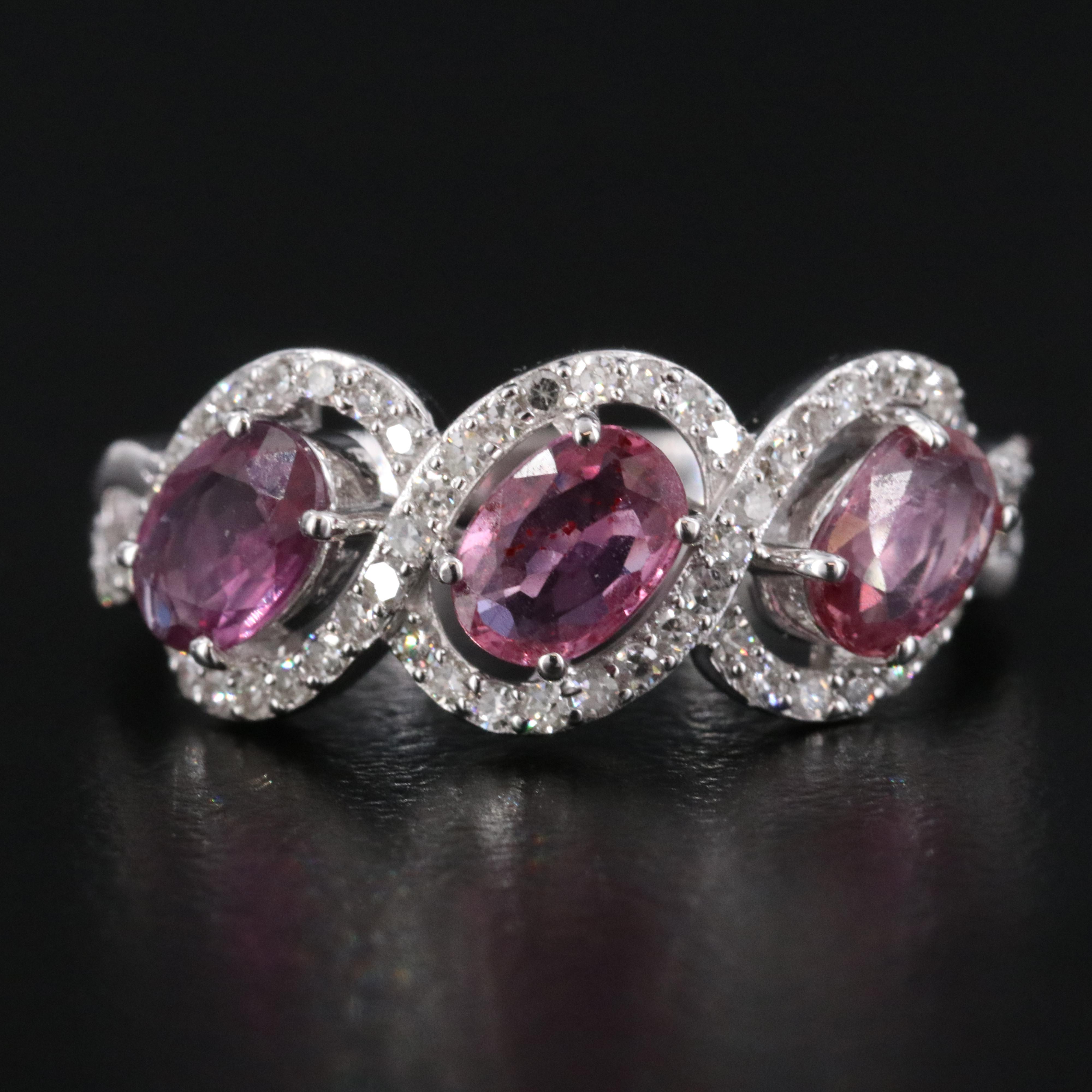 14K Ruby and Diamond Ring